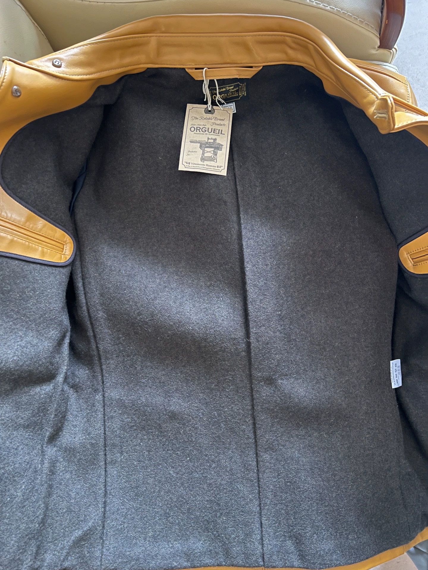 Orgueil Luxury Orgueil Car Coat in Classic Style Size US XL / EU 56 / 4 - 6 Thumbnail