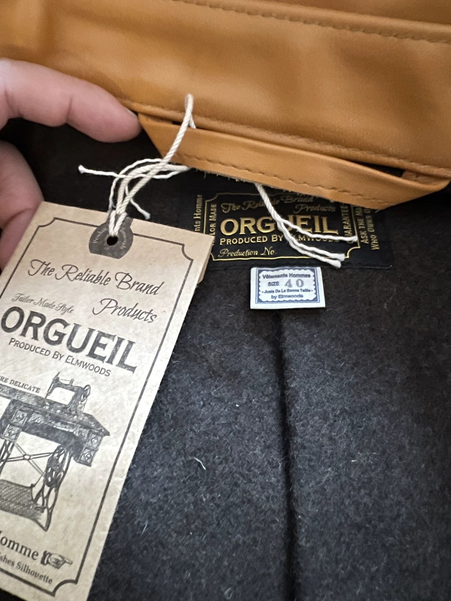 Orgueil Luxury Orgueil Car Coat in Classic Style Size US XL / EU 56 / 4 - 7 Thumbnail