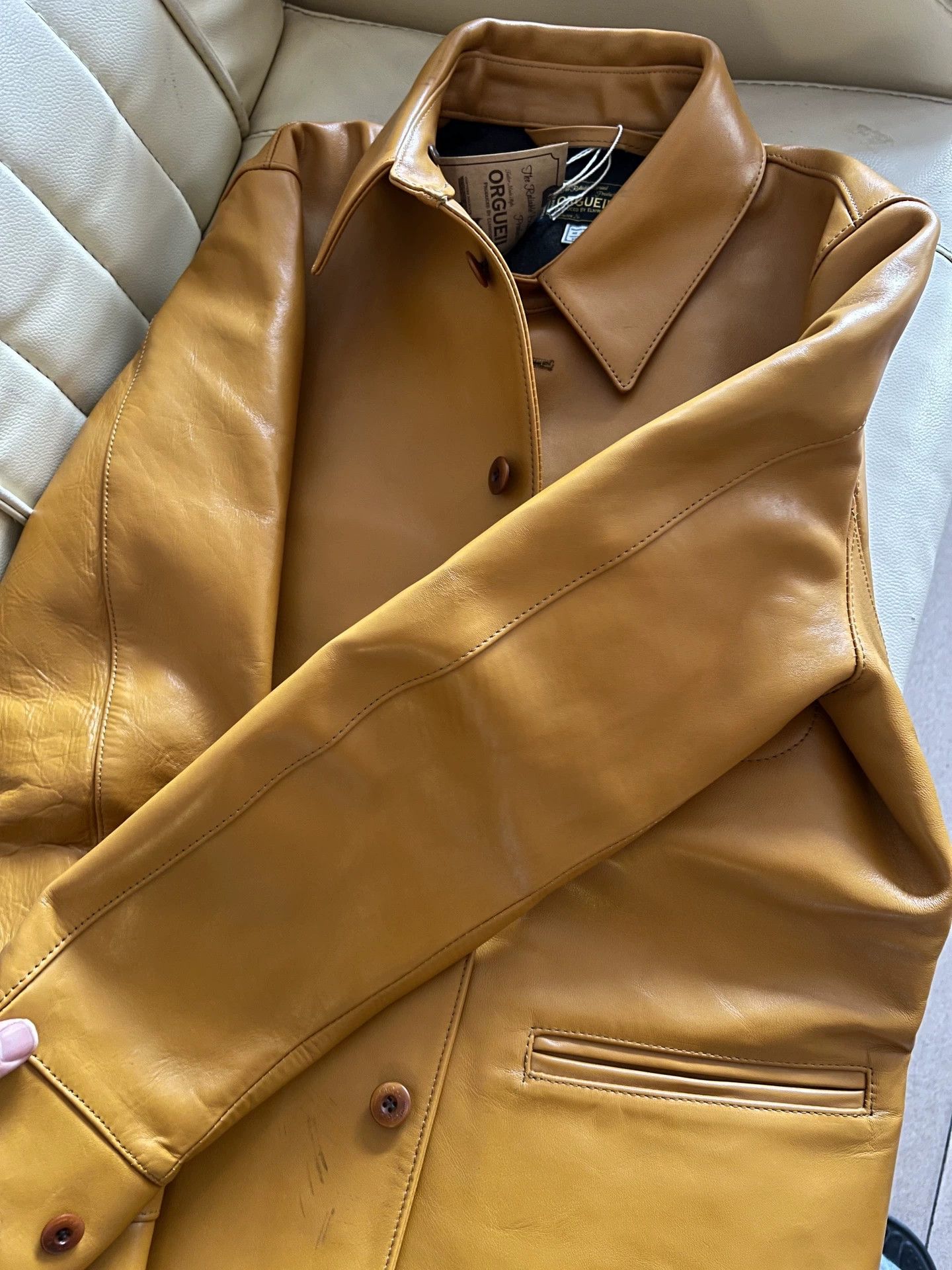 Orgueil Luxury Orgueil Car Coat in Classic Style Size US XL / EU 56 / 4 - 5 Thumbnail