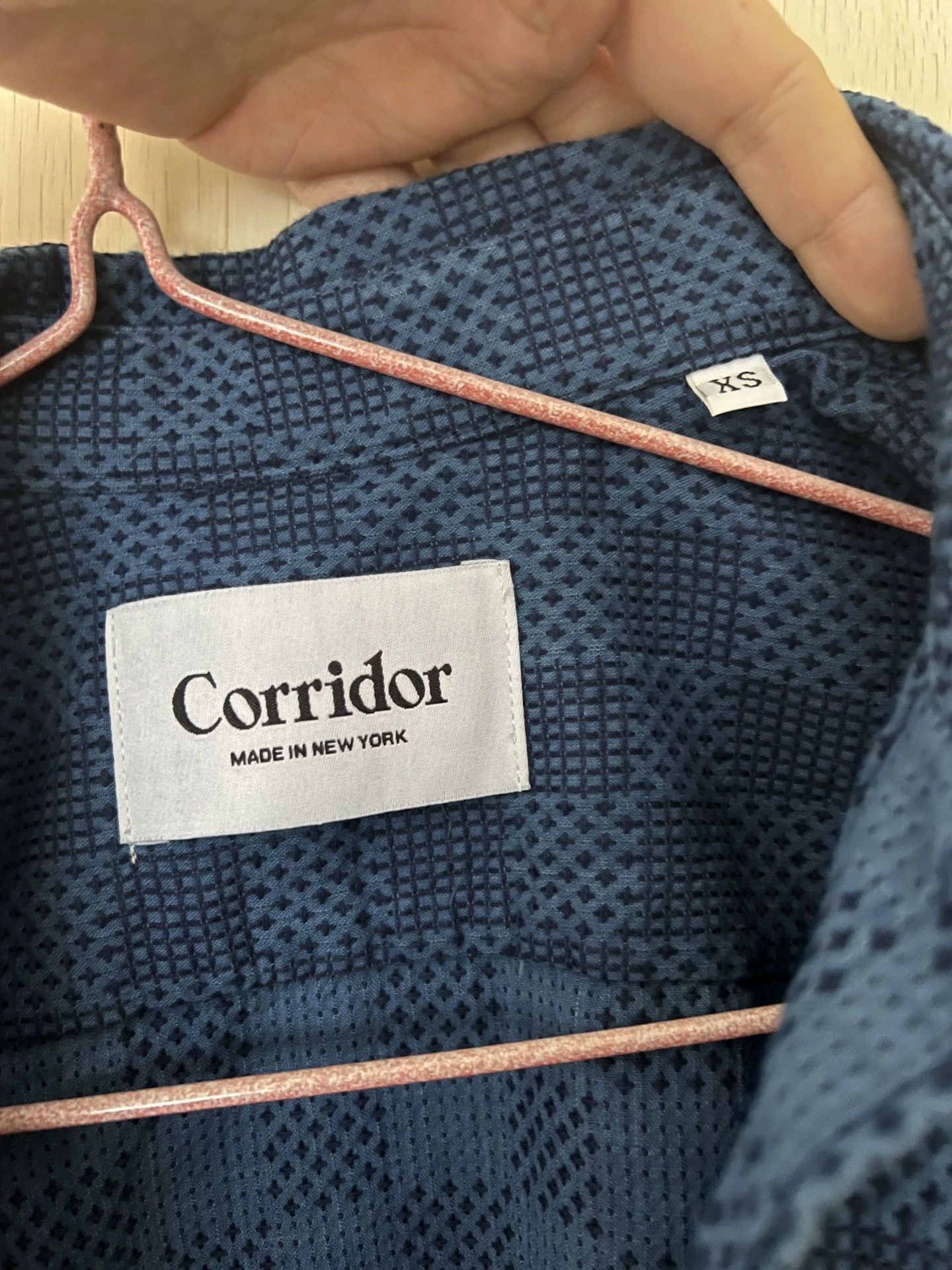 Corridor Corridor Indigo Hand-Dyed Short Sleeve Shirt Size US M / EU 48-50 / 2 - 4 Thumbnail