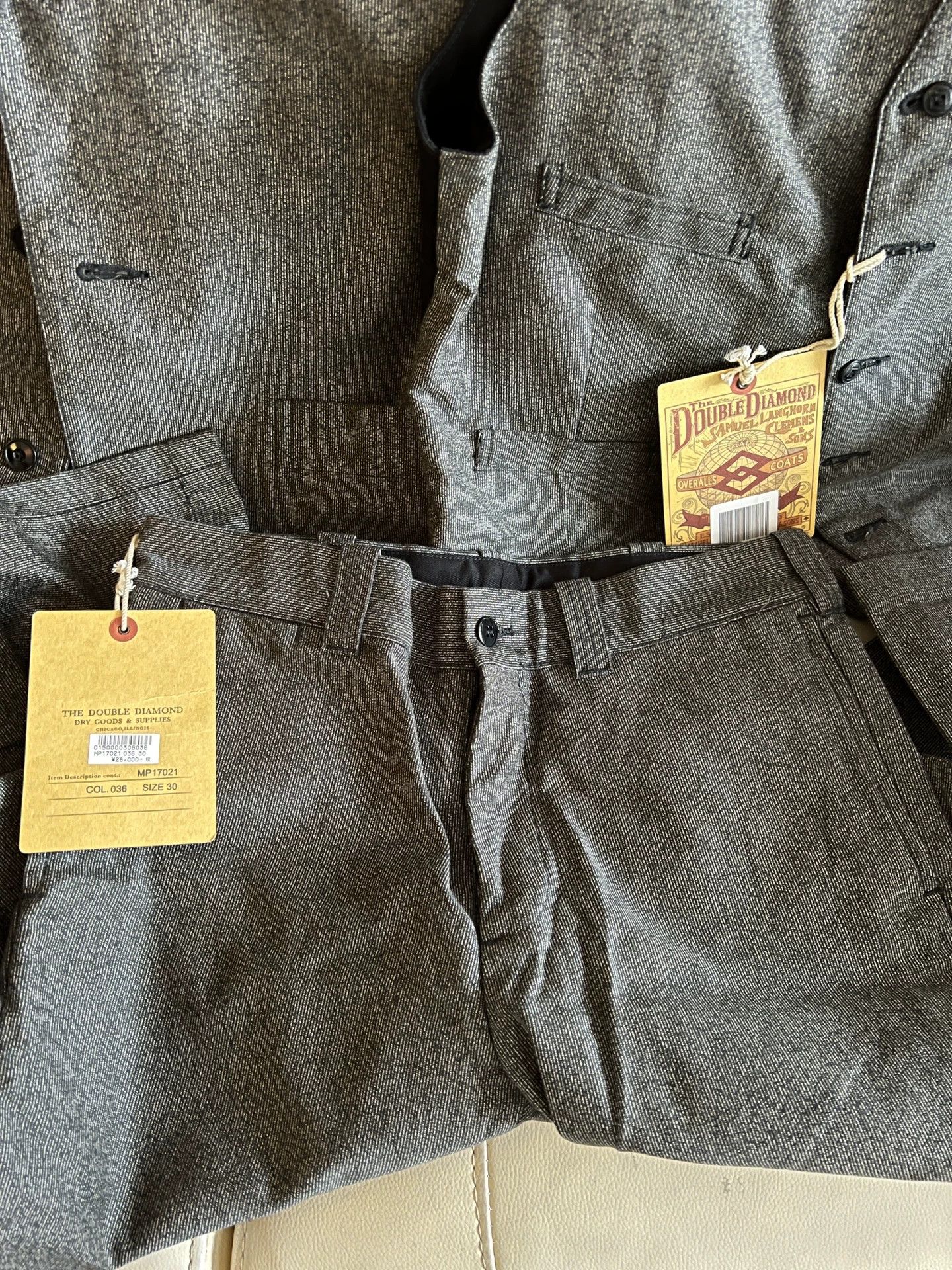 The Real McCoy's Vintage Gray Suit by REAL McCOY'S Size US XXS / EU 40 - 4 Thumbnail