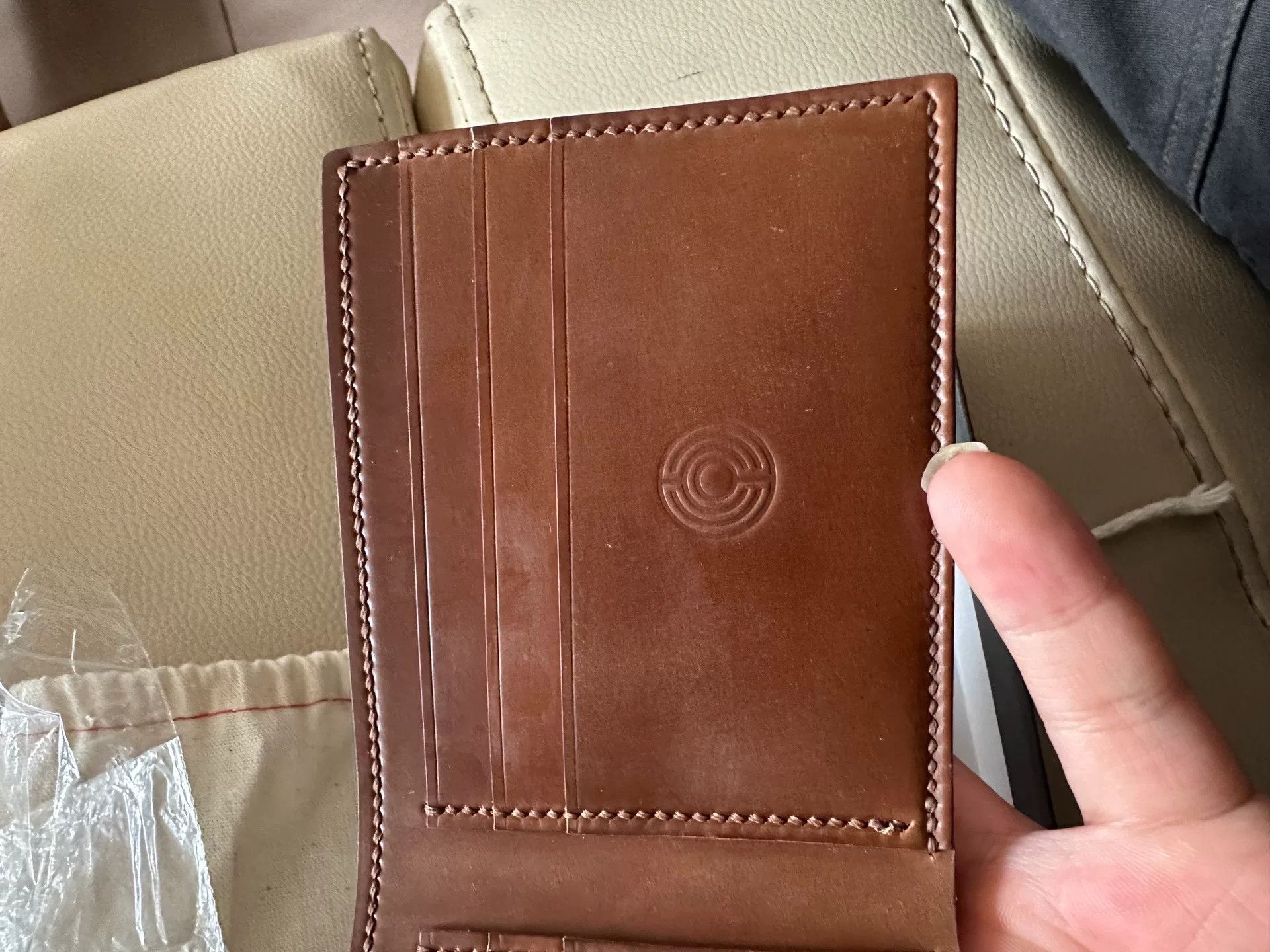 Ashland Leather Horween Leather Wallet, Made in USA Size ONE SIZE - 5 Thumbnail