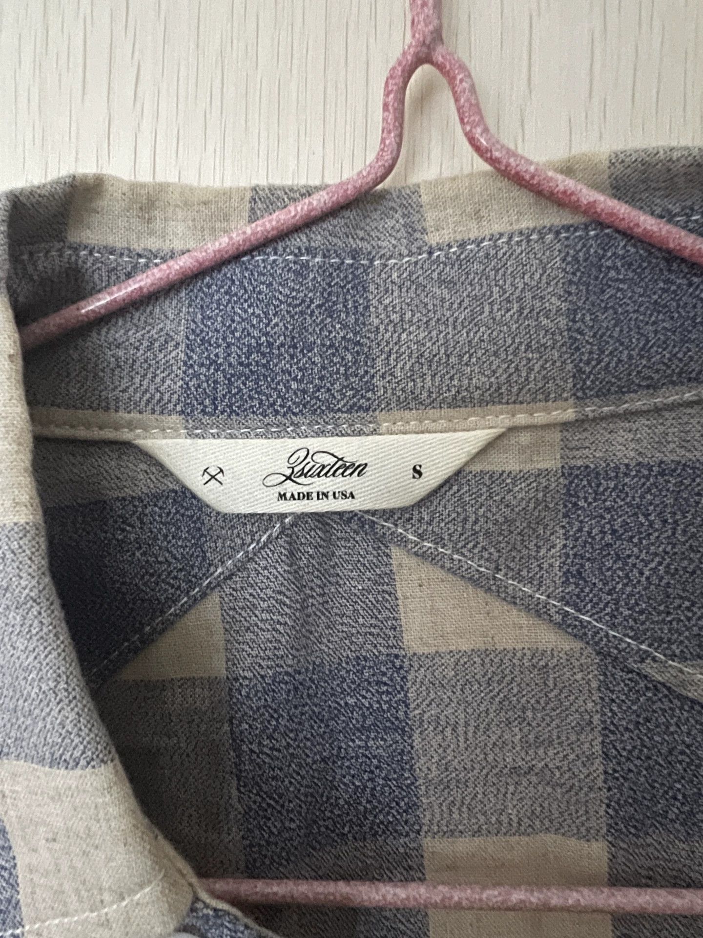 3sixteen 3SIXTEEN Vintage Blue Pepper Salt Shirt Size US S / EU 44-46 / 1 - 5 Thumbnail