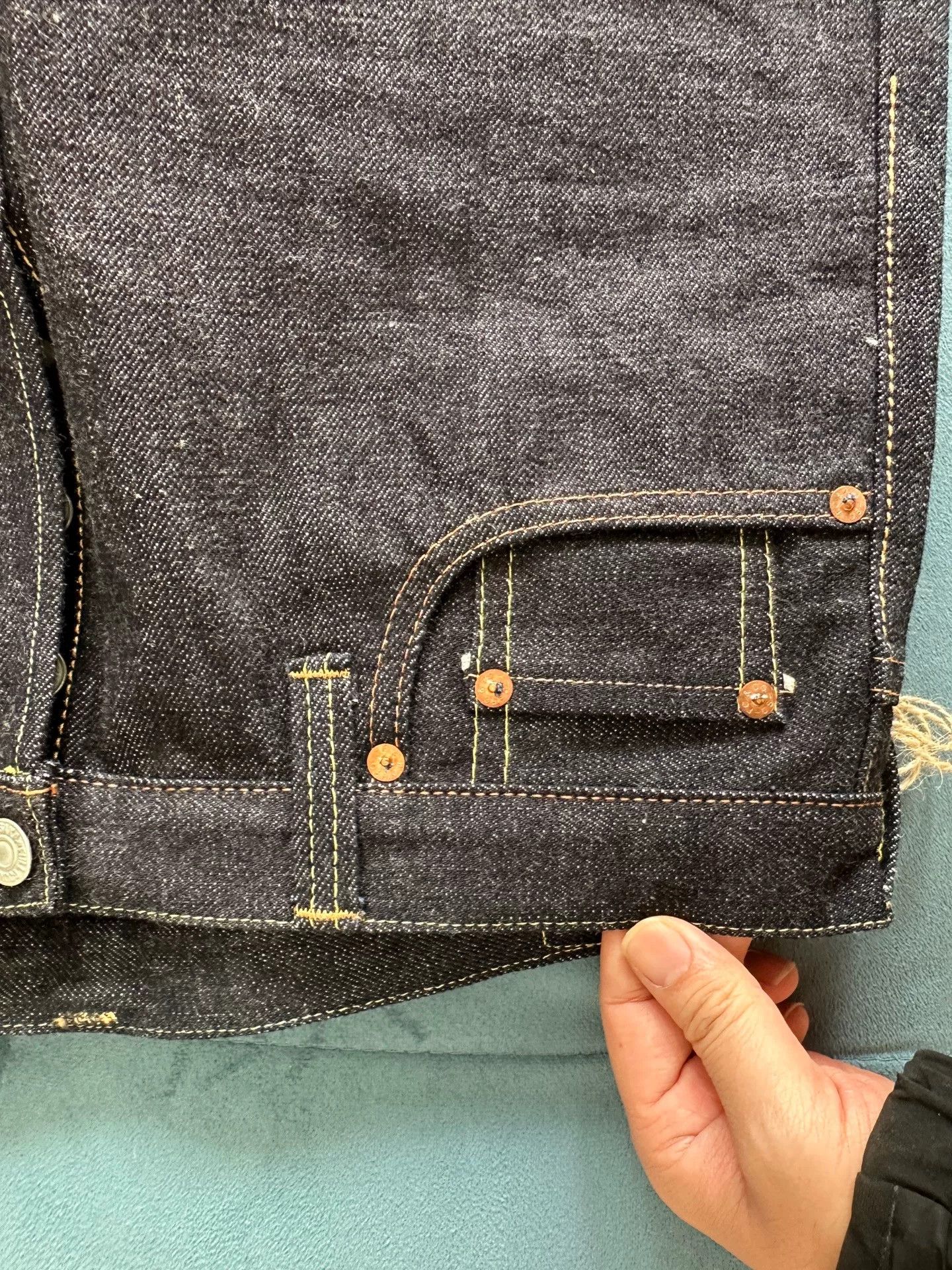 Full Count & Co. Full Count 1109xx Red Selvedge Jeans Size US 31 - 6 Thumbnail