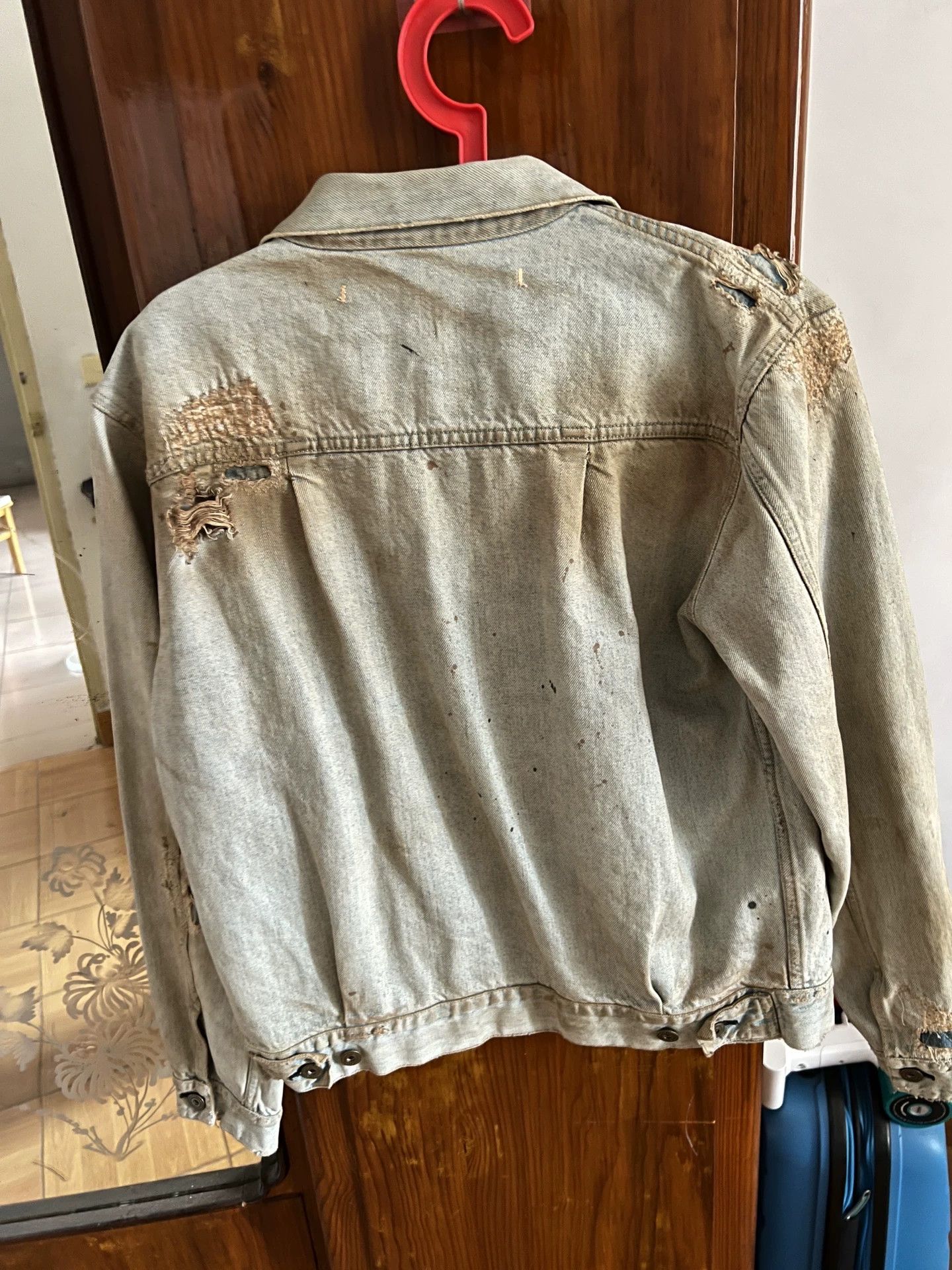 Scarti-Lab Scarti Lab Designer Jean Jacket Size US M / EU 48-50 / 2 - 7 Thumbnail