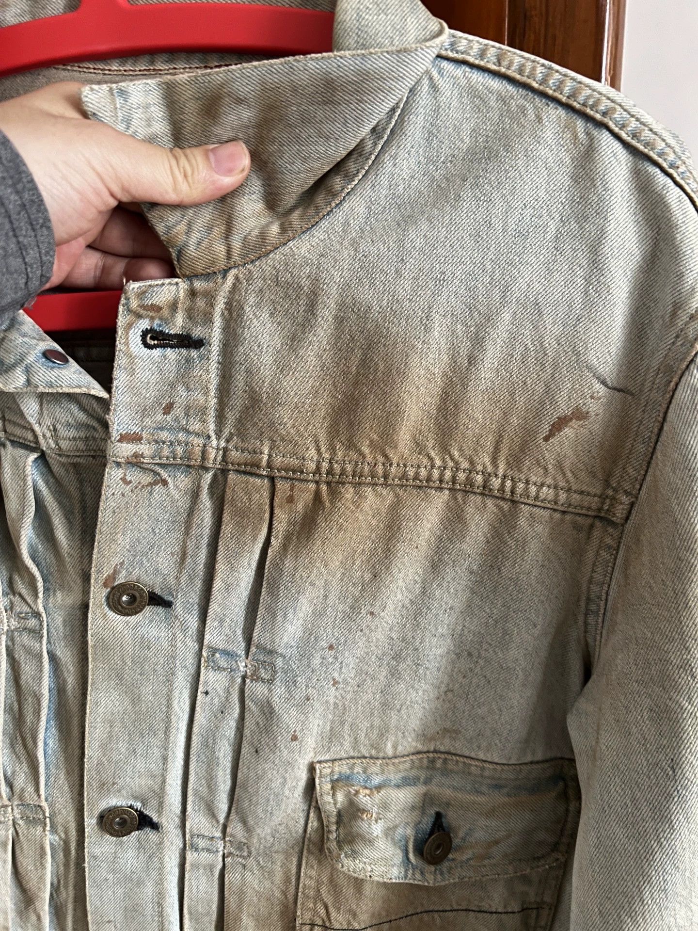 Scarti-Lab Scarti Lab Designer Jean Jacket Size US M / EU 48-50 / 2 - 2 Thumbnail