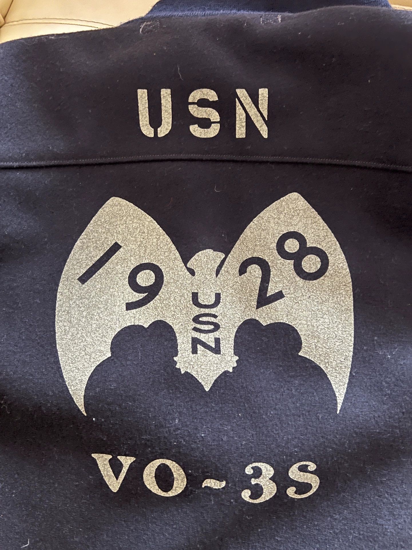 Freewheelers Freewheelers Bat Squad Wool Air Force Jacket Size US XXS / EU 40 - 9 Thumbnail