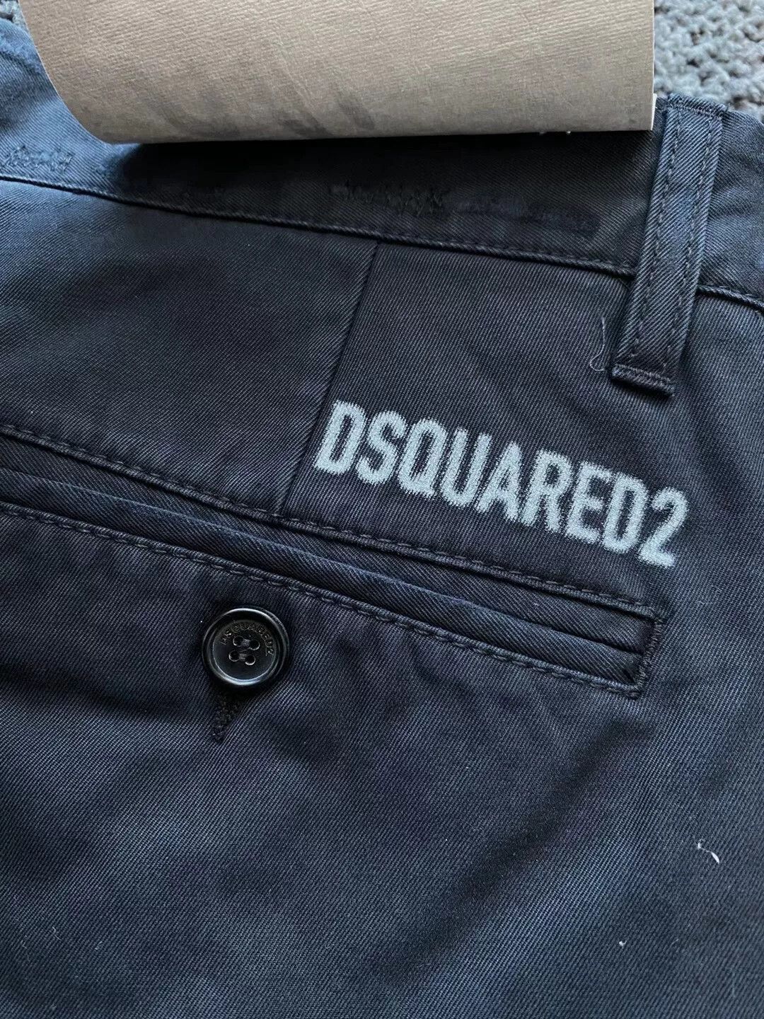 Dsquared2 Dsquared2 Black Casual Pants for Men Size US 28 / EU 44 - 5 Thumbnail