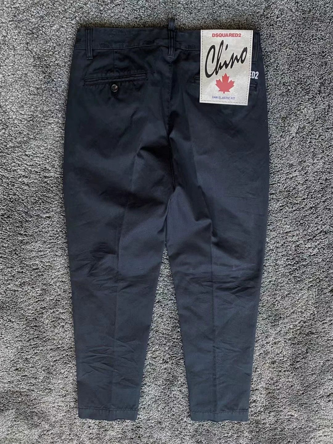 Dsquared2 New Dsquared2 Black Casual Pants 2020 Size US 26 / EU 42 - 2 Thumbnail