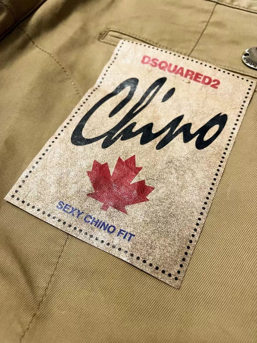 Dsquared2 Dsquared2 Khaki Chino Pants for Fall 2023 Size US 30 / EU 46 - 5 Thumbnail