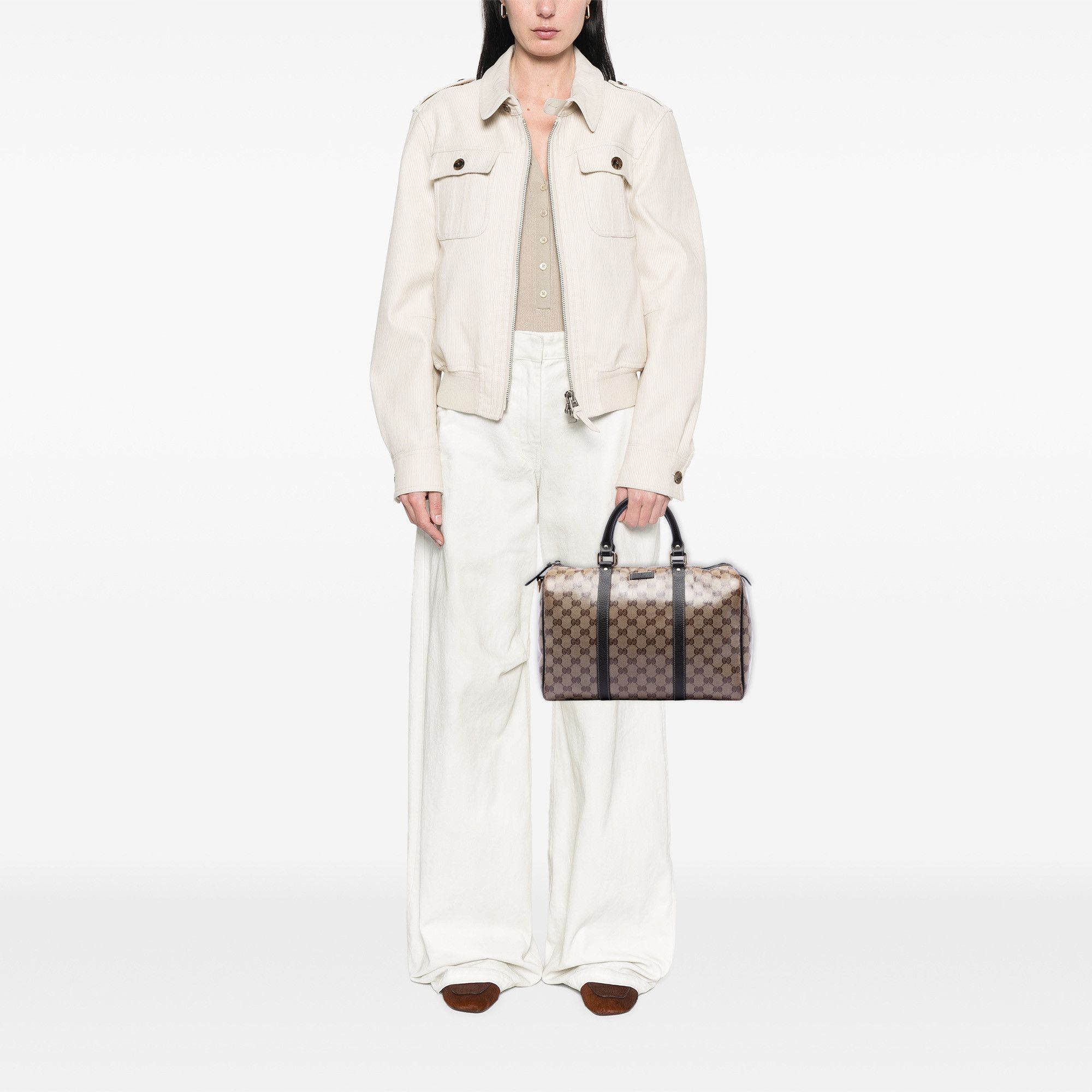 Gucci Gucci Medium GG Crystal Joy Boston Bag Size ONE SIZE - 7 Thumbnail