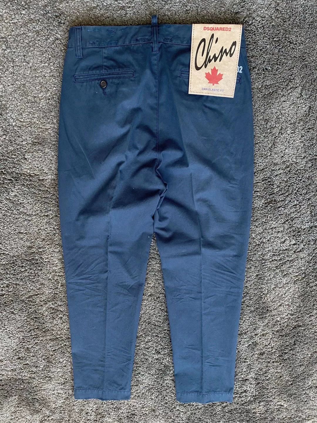 Dsquared2 Dsquared2 Dan Elastic Fit Chinos Size US 26 / EU 42 - 2 Thumbnail