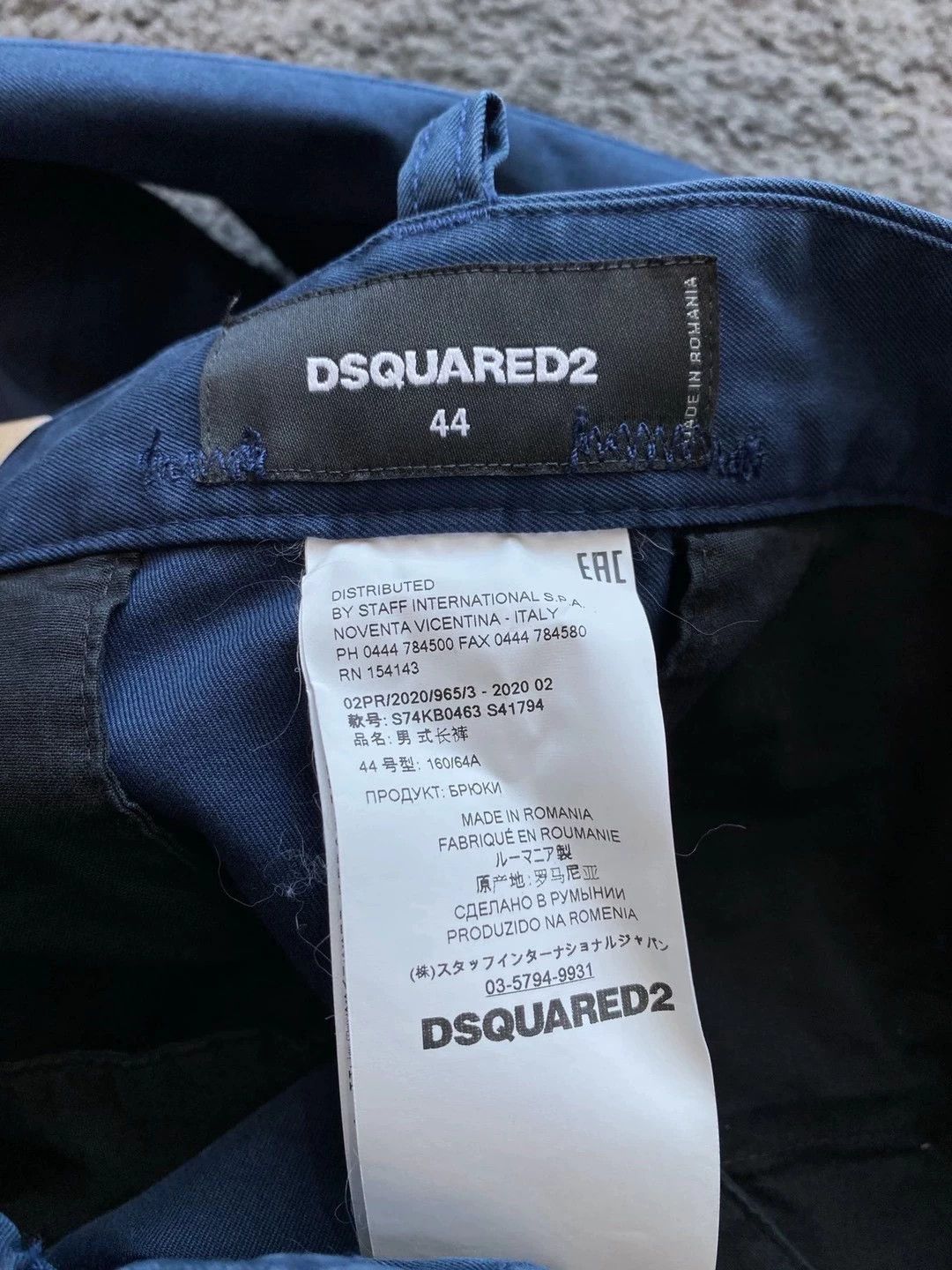 Dsquared2 Dsquared2 Dan Elastic Fit Chinos Size US 26 / EU 42 - 6 Thumbnail