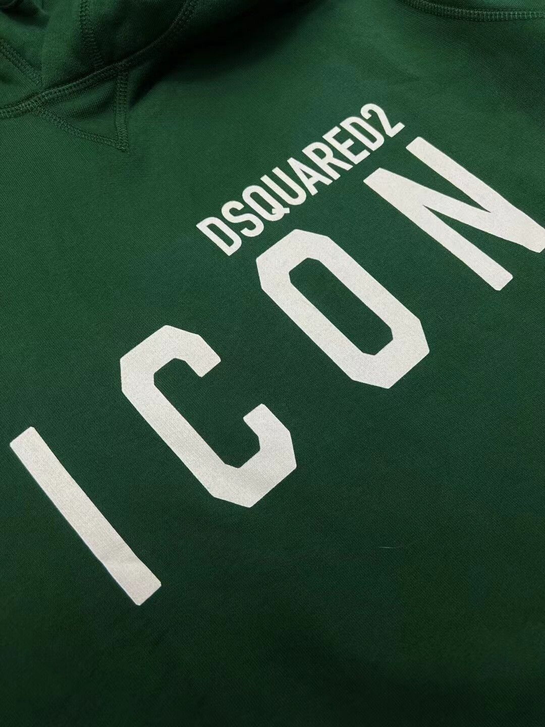 Dsquared2 Dsquared2 Green Hooded Sweatshirt ICON Edition Size US M / EU 48-50 / 2 - 3 Thumbnail