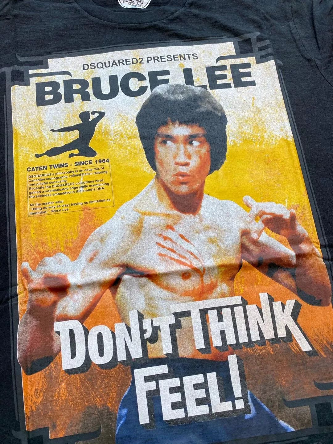Dsquared2 DSQUARED2 Bruce Lee T-Shirt Spring/Summer 2020 Size US M / EU 48-50 / 2 - 7 Thumbnail