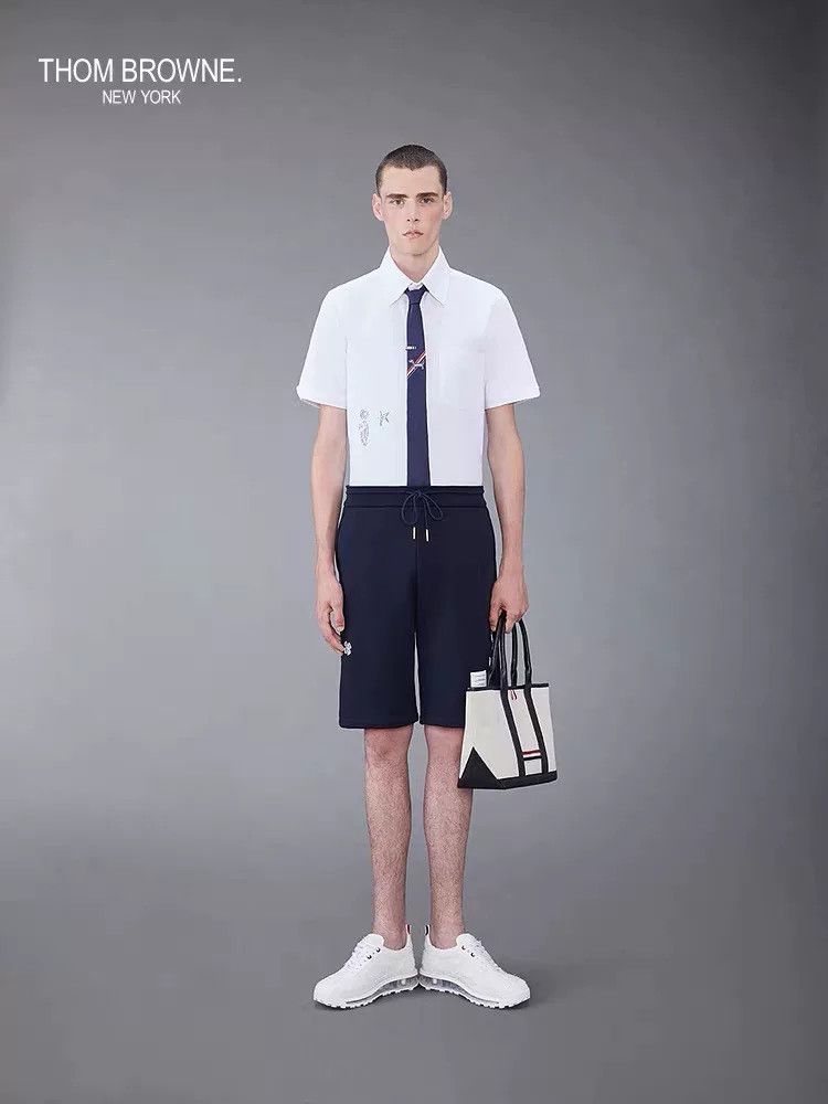 Thom Browne New Thom Browne Casual Button-Down Shirt Size US M / EU 48-50 / 2 - 3 Thumbnail
