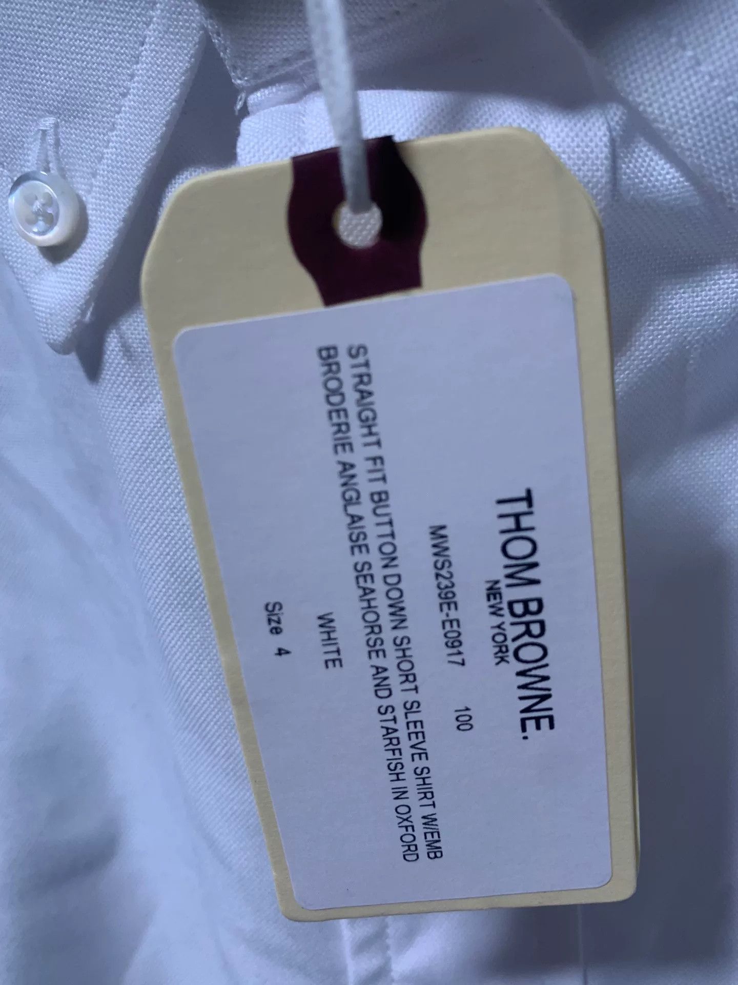 Thom Browne New Thom Browne Casual Button-Down Shirt Size US M / EU 48-50 / 2 - 8 Thumbnail