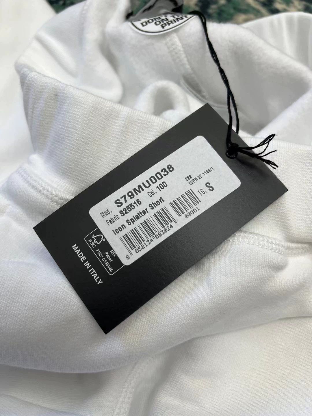 Dsquared2 Dsquared2 White Shorts ICON Edition Size US 26 / EU 42 - 5 Thumbnail
