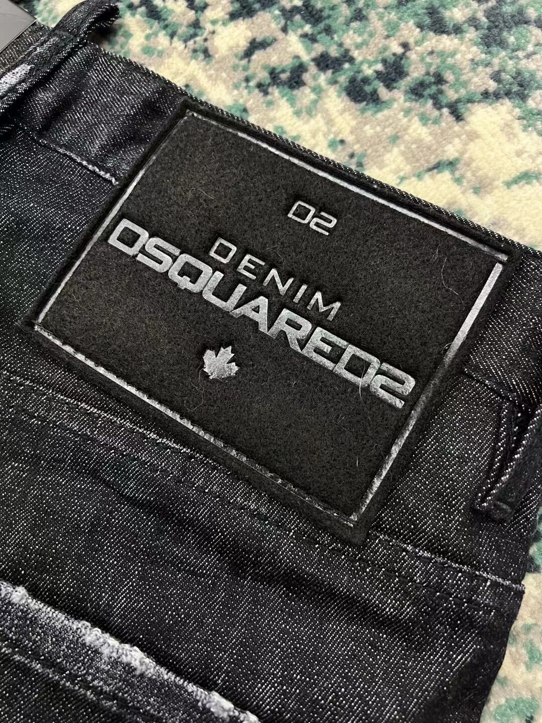 Dsquared2 Dsquared2 Black Gray Skinny Jeans Size US 28 / EU 44 - 5 Thumbnail