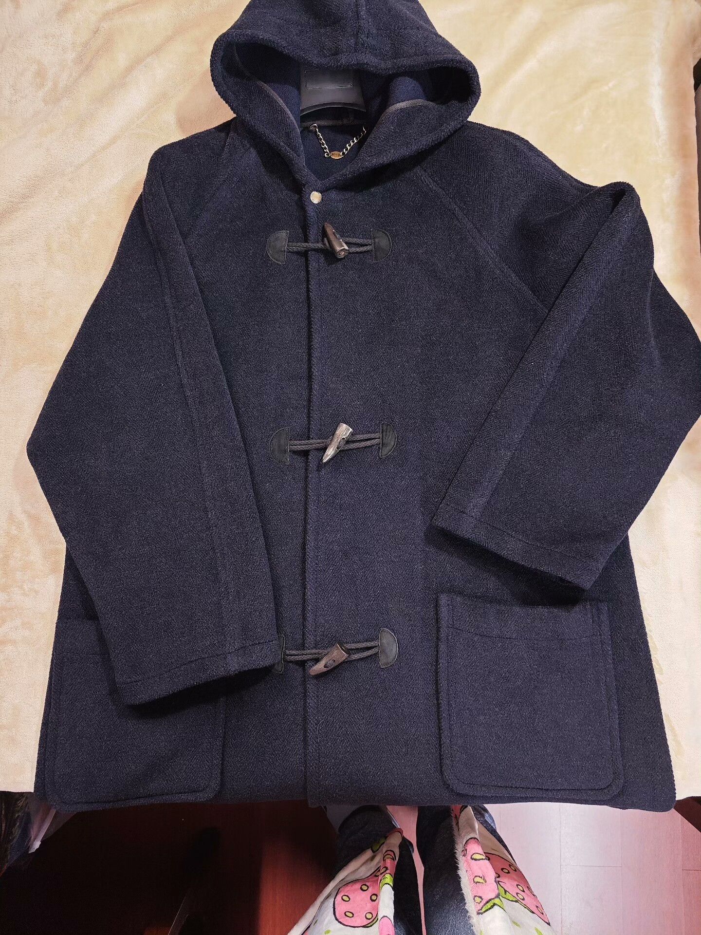 Alfred Dunhill Dunhill Wool Duffle Coat with Toggle Closure Size US M / EU 48-50 / 2 - 2 Thumbnail