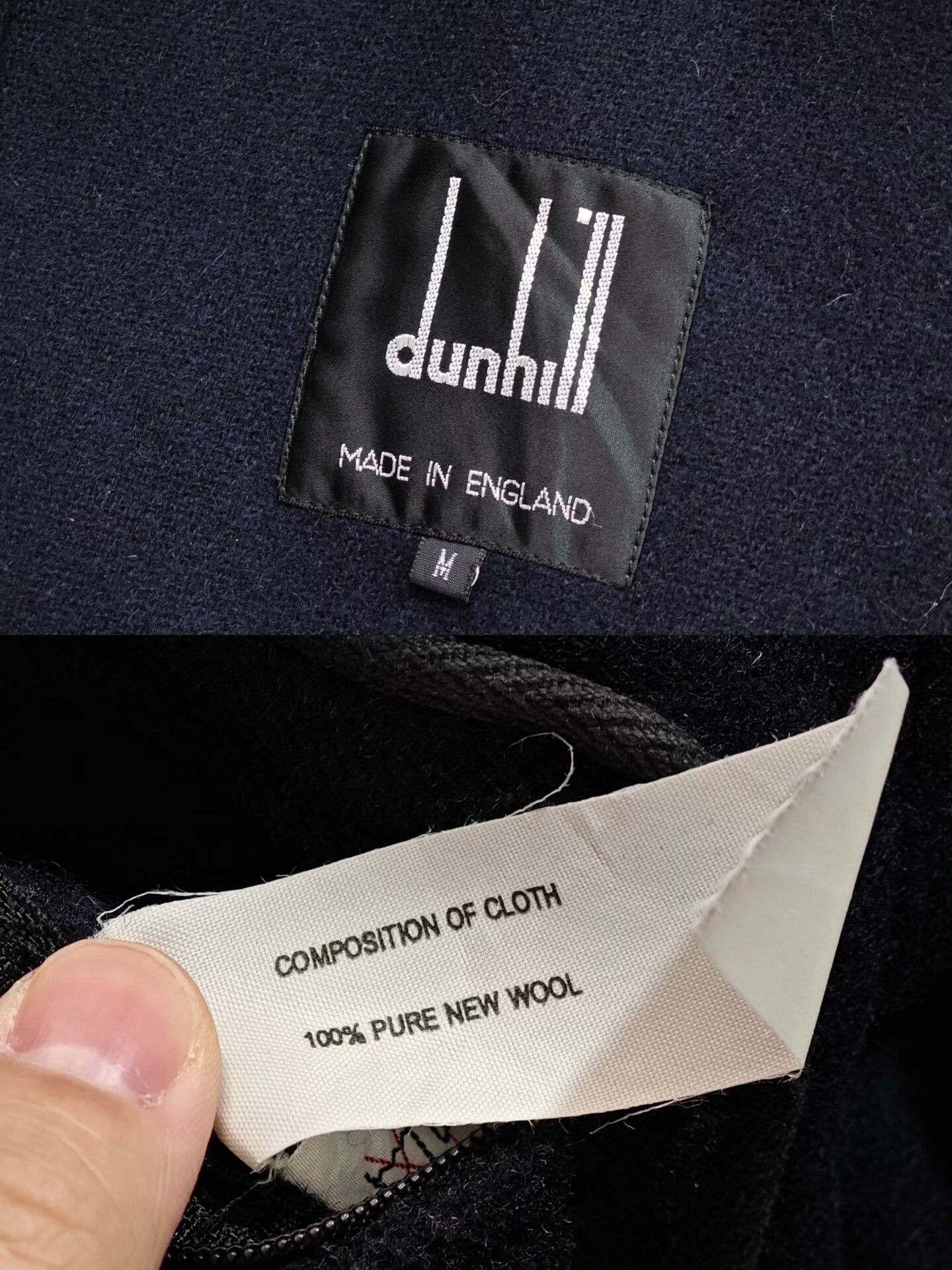 Alfred Dunhill Dunhill Wool Duffle Coat with Toggle Closure Size US M / EU 48-50 / 2 - 8 Thumbnail