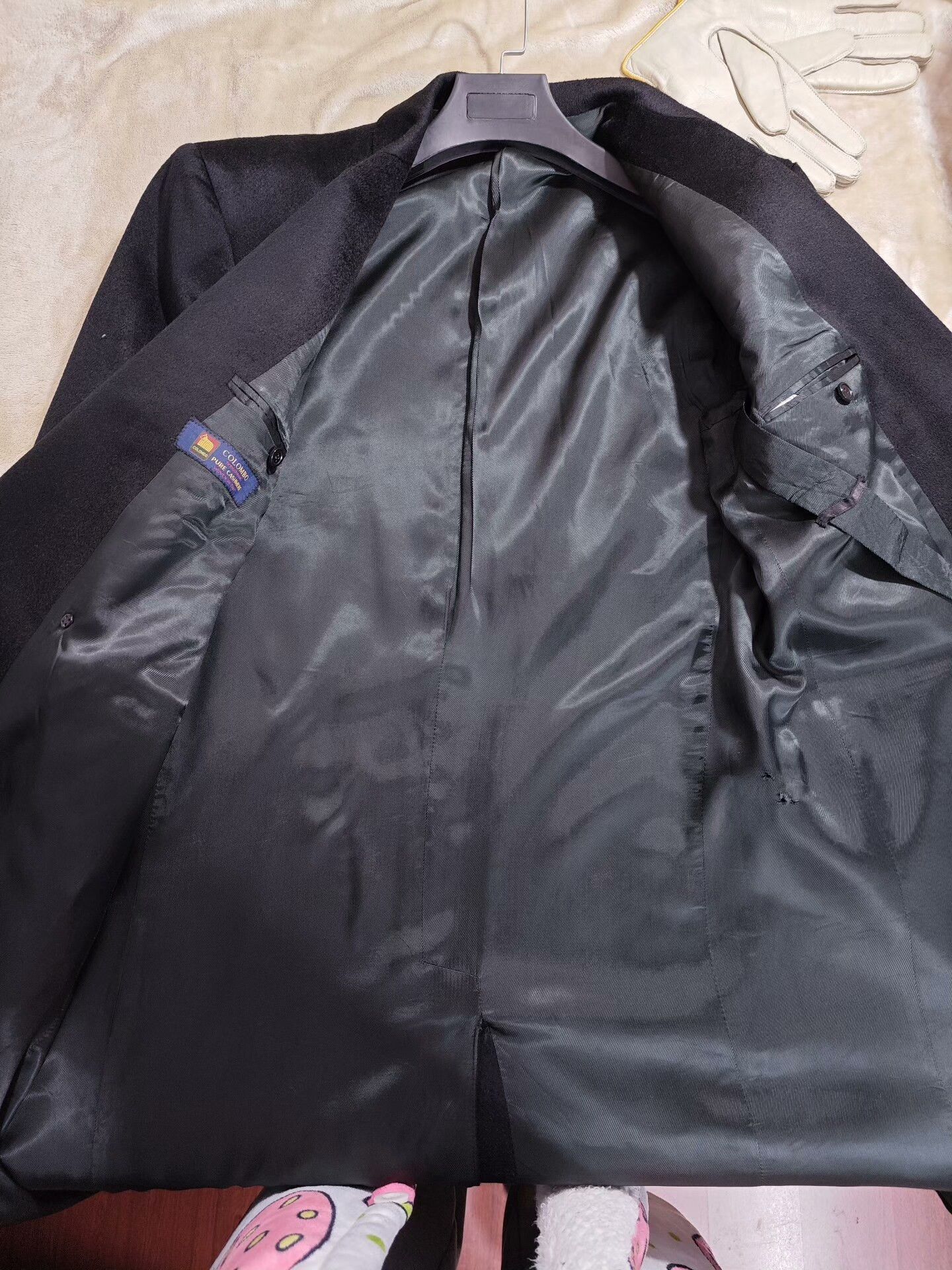 Colombo Italian Cashmere Blend Overcoat by Colombo Size US M / EU 48-50 / 2 - 6 Thumbnail
