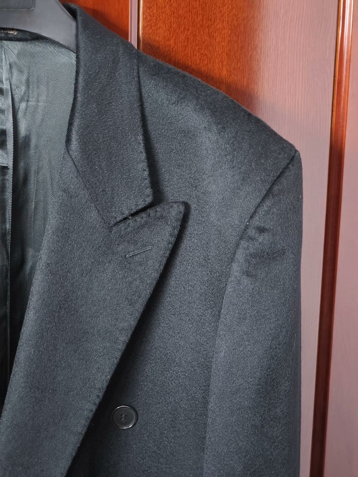 Colombo Italian Cashmere Blend Overcoat by Colombo Size US M / EU 48-50 / 2 - 2 Thumbnail