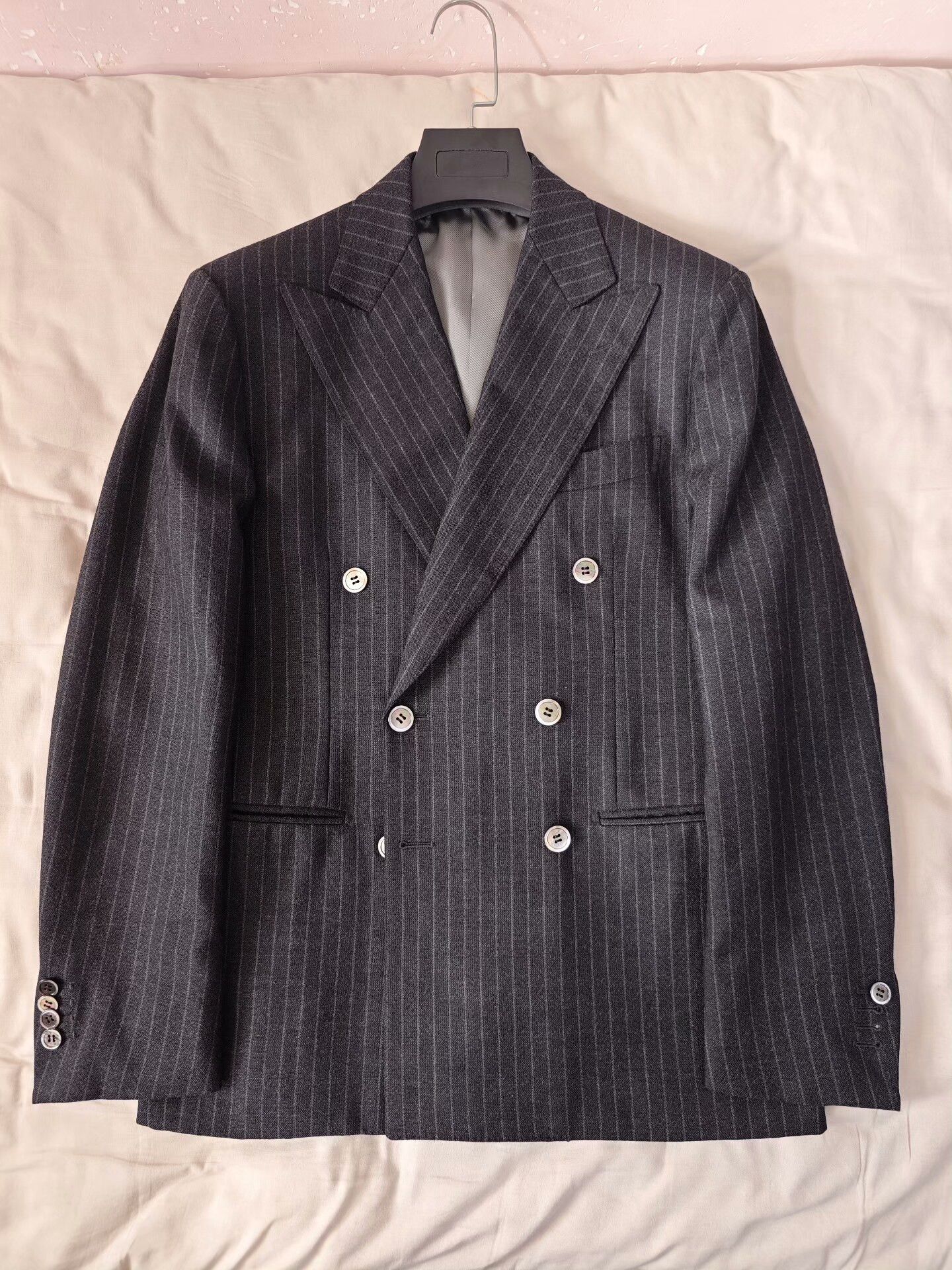 Liverano & Liverano Italian Wool and Linen Custom Suit Size US M / EU 48-50 / 2 - 5 Thumbnail
