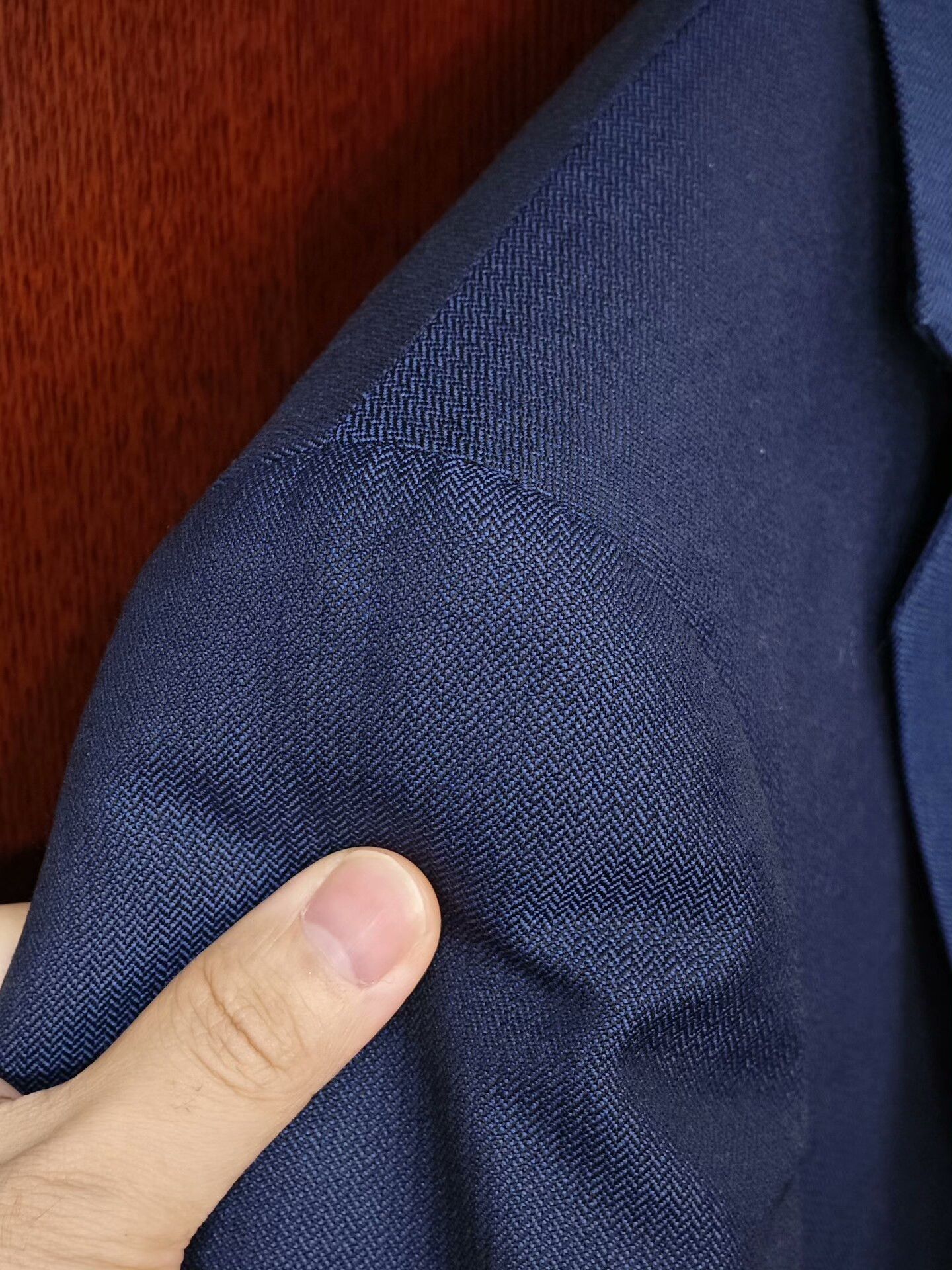 SCABAL Custom Blue Wool Suit Jacket Size US S / EU 44-46 / 1 - 4 Thumbnail