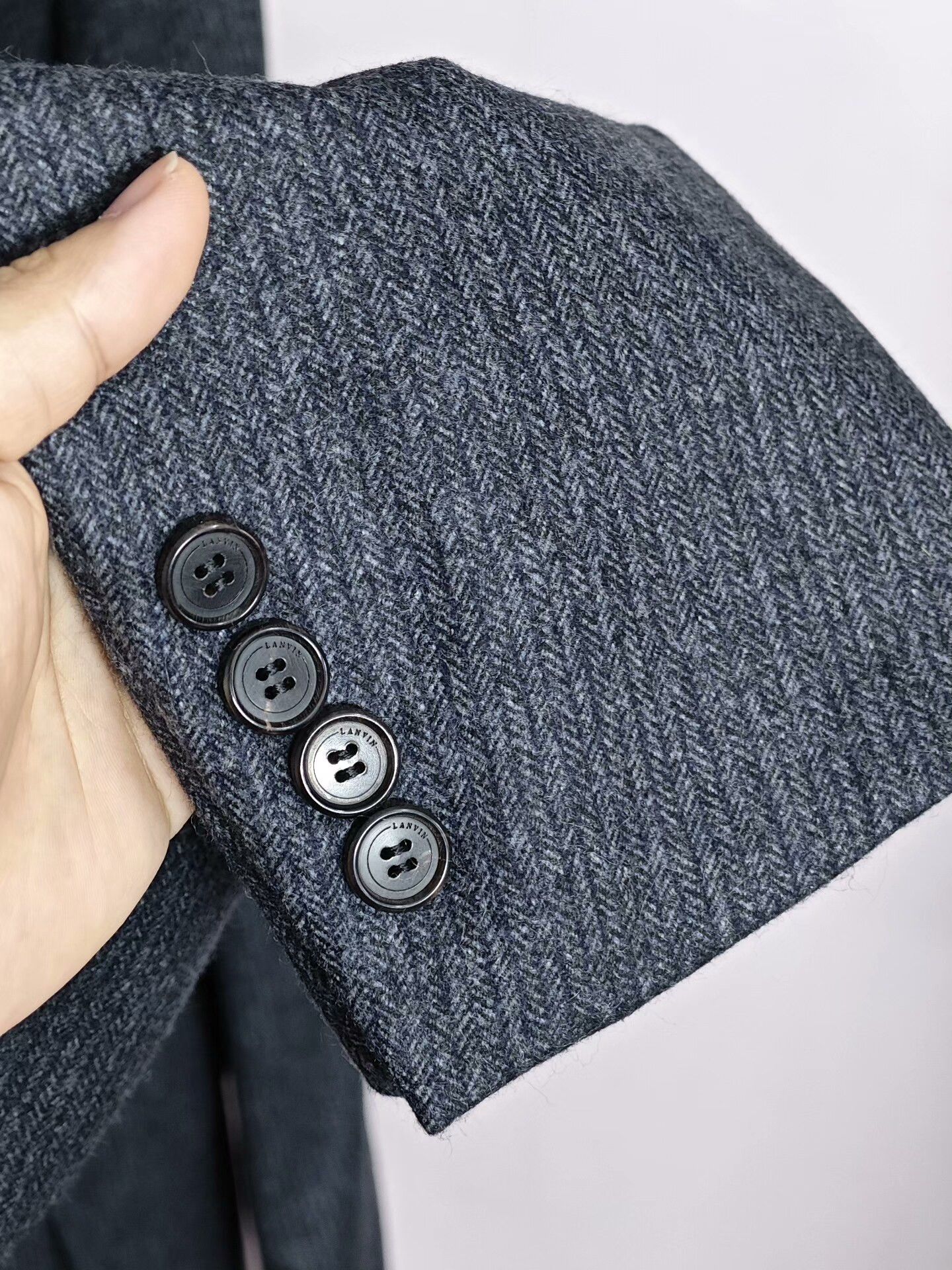 Lanvin Elegant Lanvin Cashmere Blazer Size US L / EU 52-54 / 3 - 6 Thumbnail