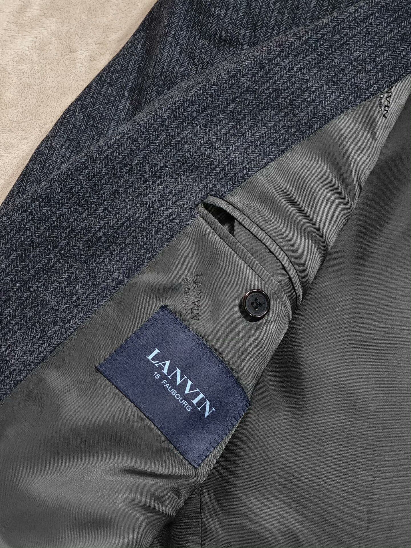 Lanvin Elegant Lanvin Cashmere Blazer Size US L / EU 52-54 / 3 - 7 Thumbnail
