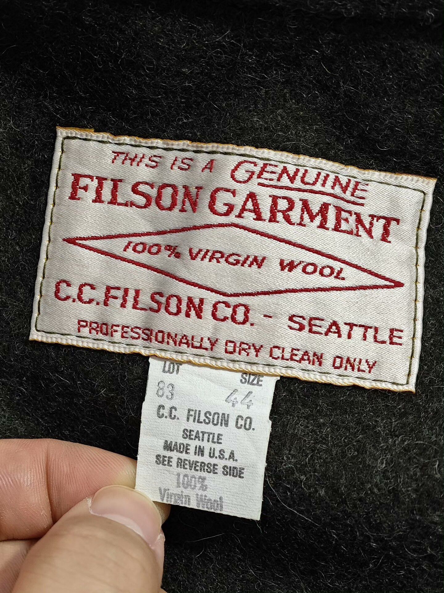 Filson Filson Mackinaw Wool Cruiser Jacket Size US S / EU 44-46 / 1 - 7 Thumbnail