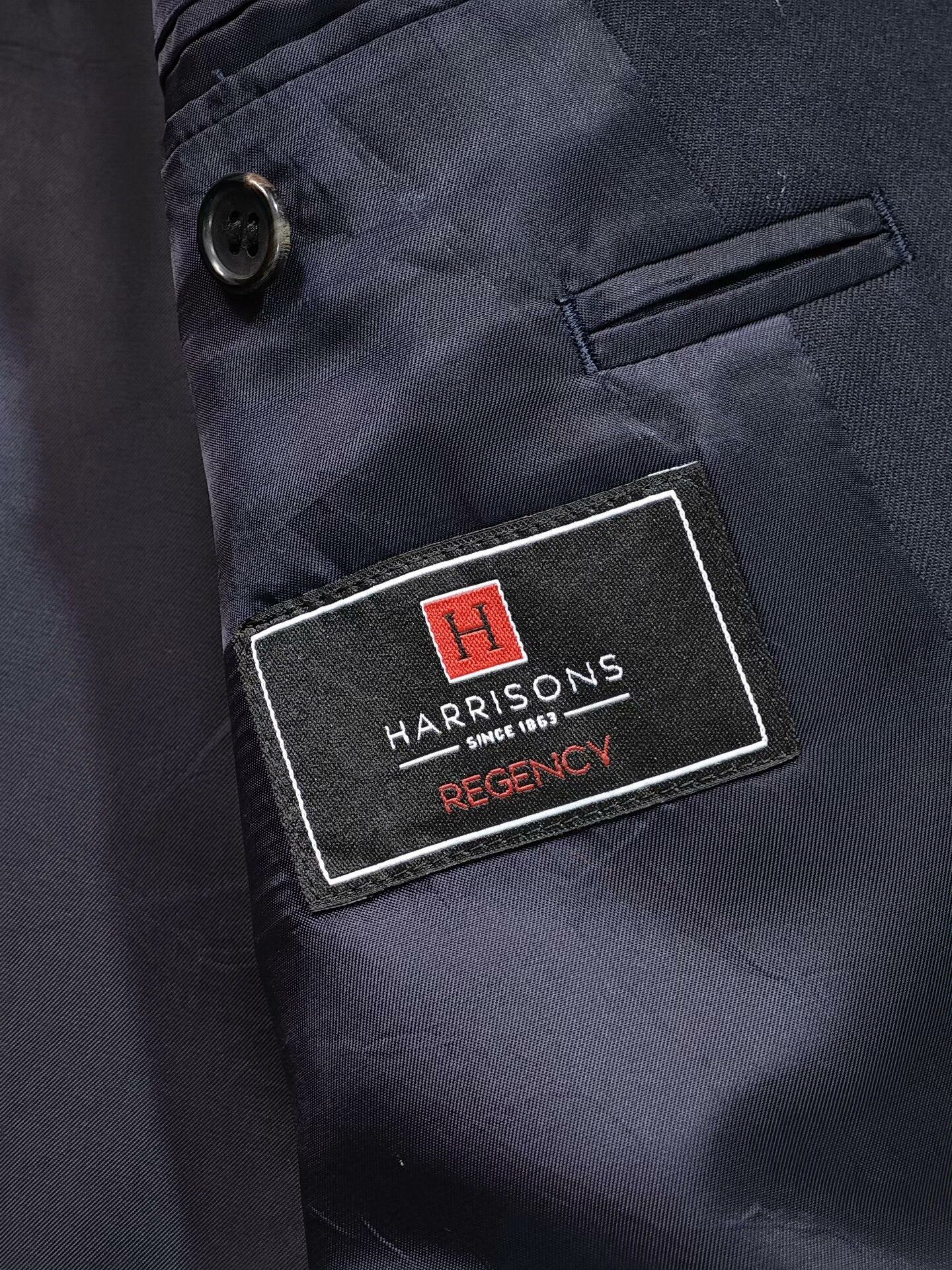 Harrington Custom Harrisons Wool Suit Jacket Size US XXL / EU 58 / 5 - 5 Thumbnail