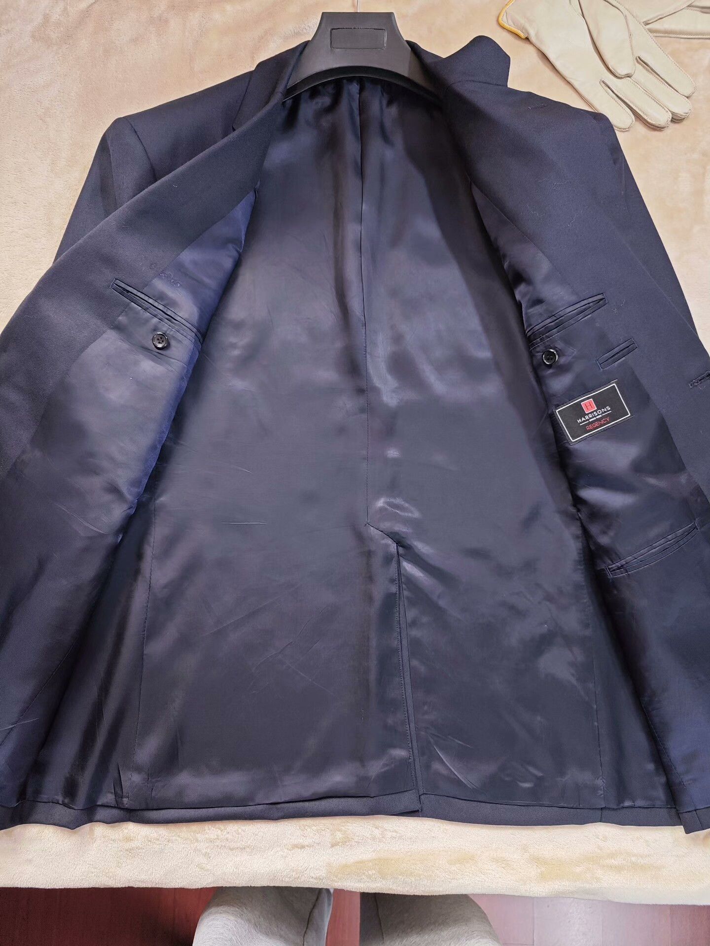 Harrington Custom Harrisons Wool Suit Jacket Size US XXL / EU 58 / 5 - 7 Thumbnail