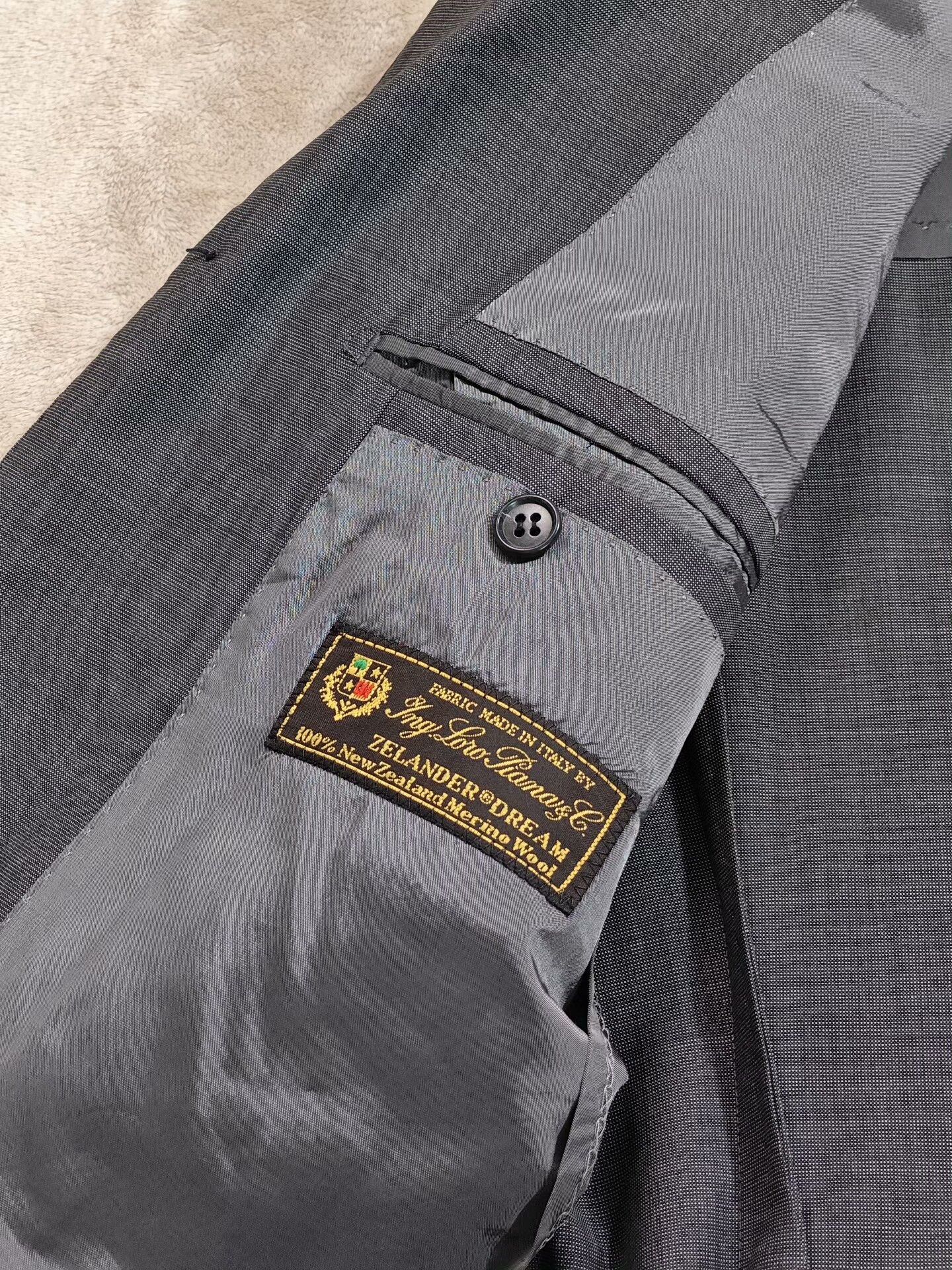 Loro Piana Italian Loro Piana Gray Wool Suit Size US S / EU 44-46 / 1 - 6 Thumbnail