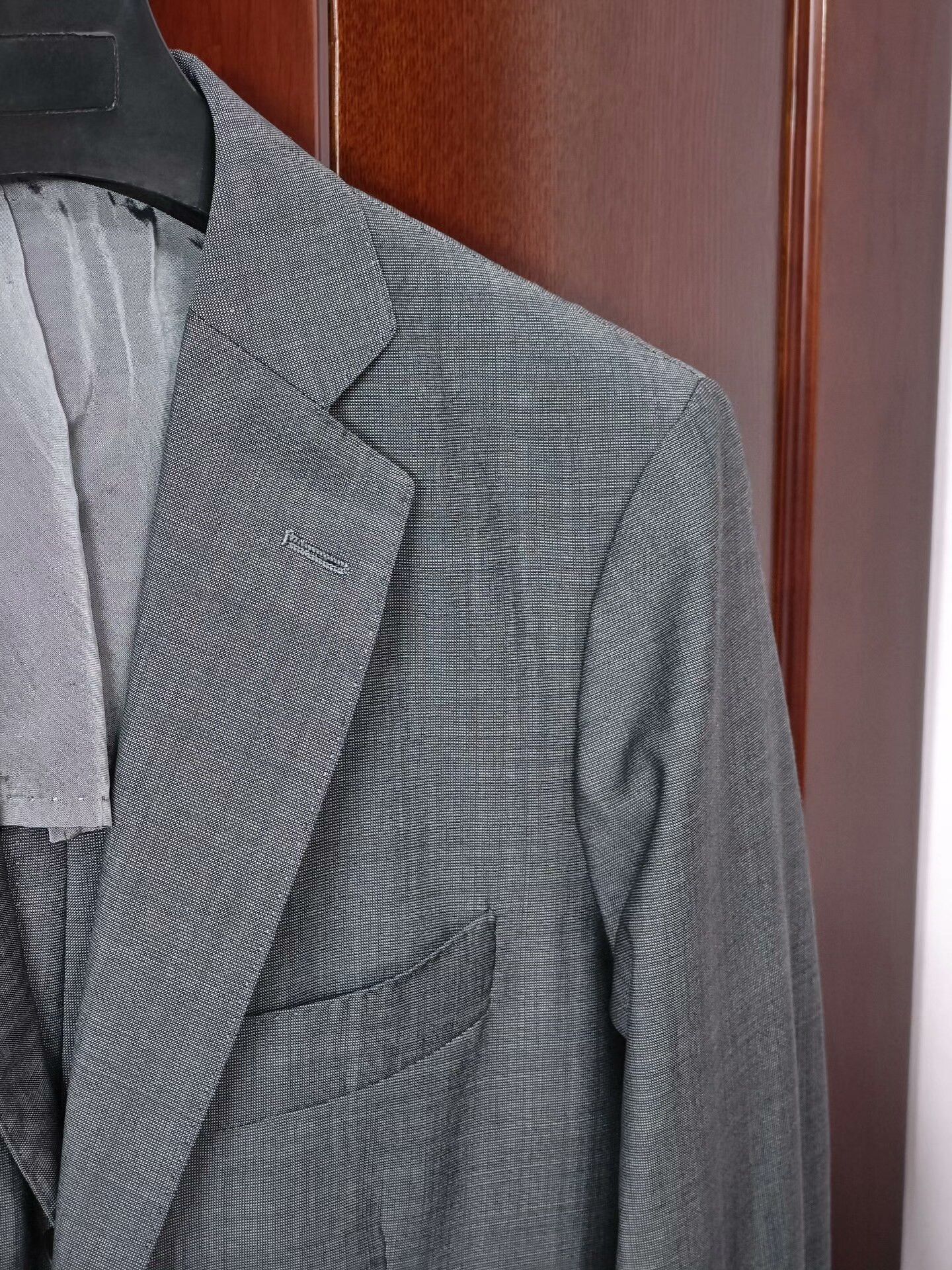 Loro Piana Italian Loro Piana Gray Wool Suit Size US S / EU 44-46 / 1 - 2 Thumbnail