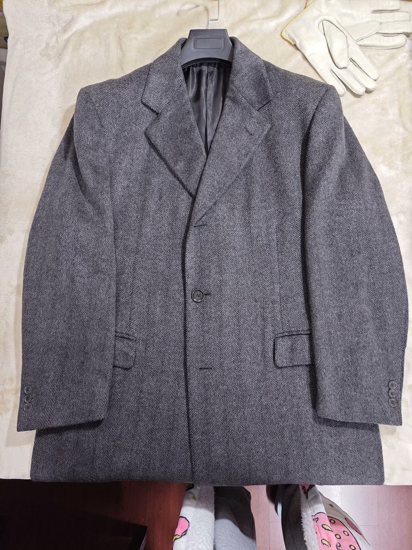 Pal Zileri Italian Cashmere Blend Overcoat by Pal Zileri Size US XXL / EU 58 / 5 - 5 Thumbnail