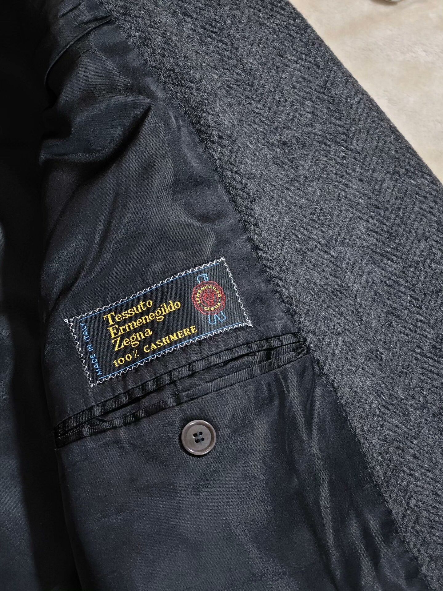 Pal Zileri Italian Cashmere Blend Overcoat by Pal Zileri Size US XXL / EU 58 / 5 - 8 Thumbnail