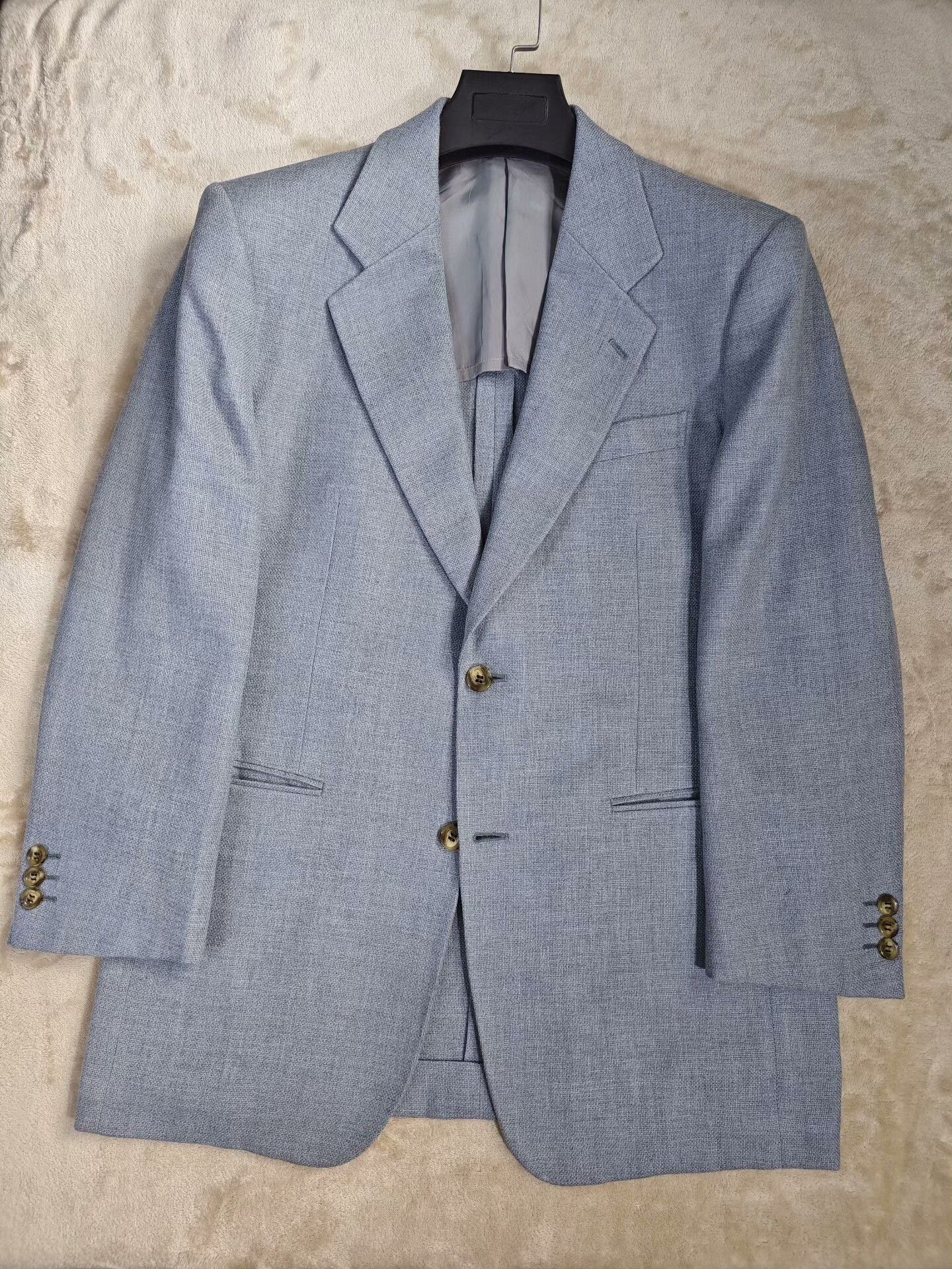 Lanvin Custom Cashmere Silk Suit from Italy Size US M / EU 48-50 / 2 - 5 Thumbnail