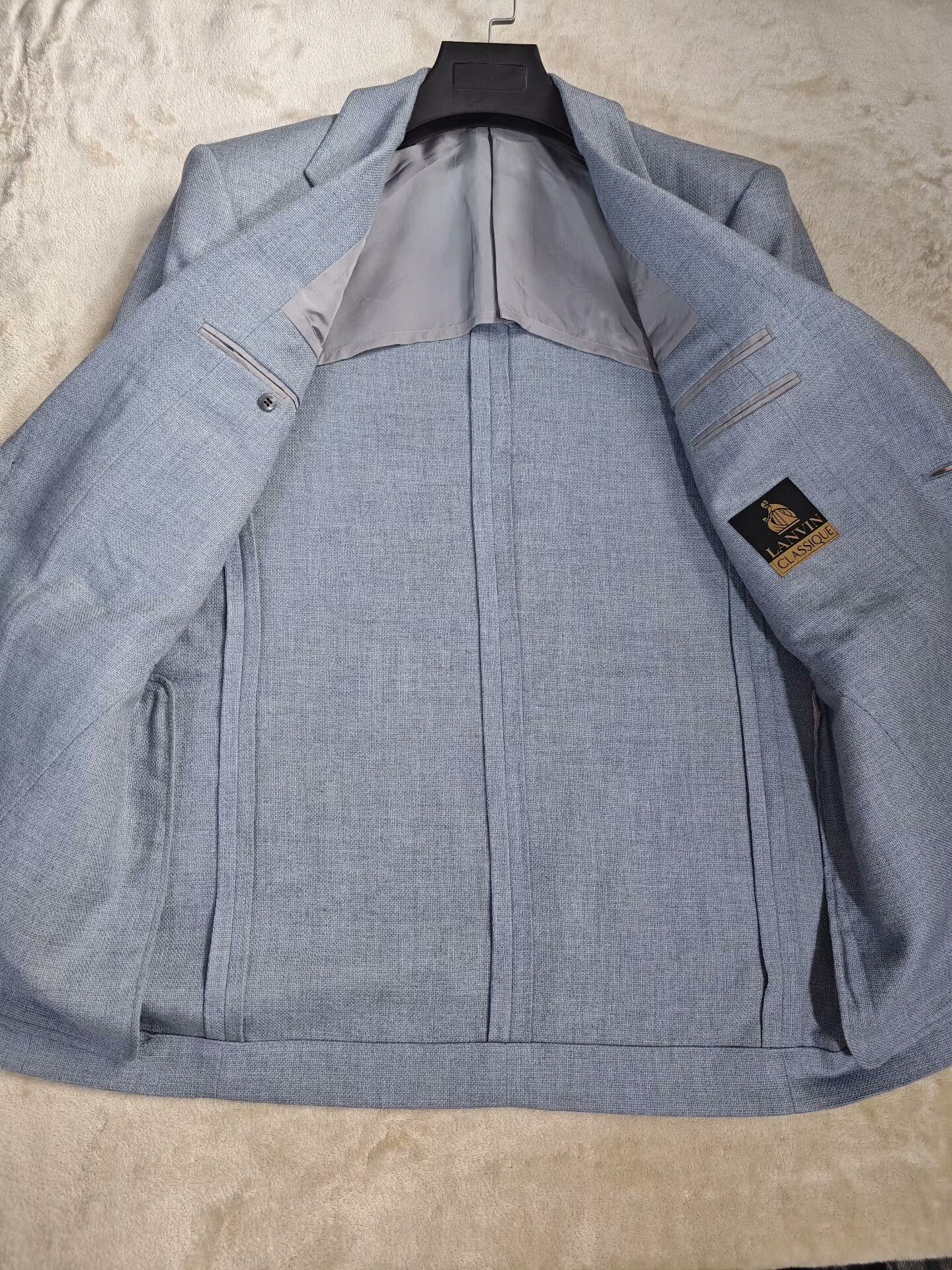 Lanvin Custom Cashmere Silk Suit from Italy Size US M / EU 48-50 / 2 - 6 Thumbnail