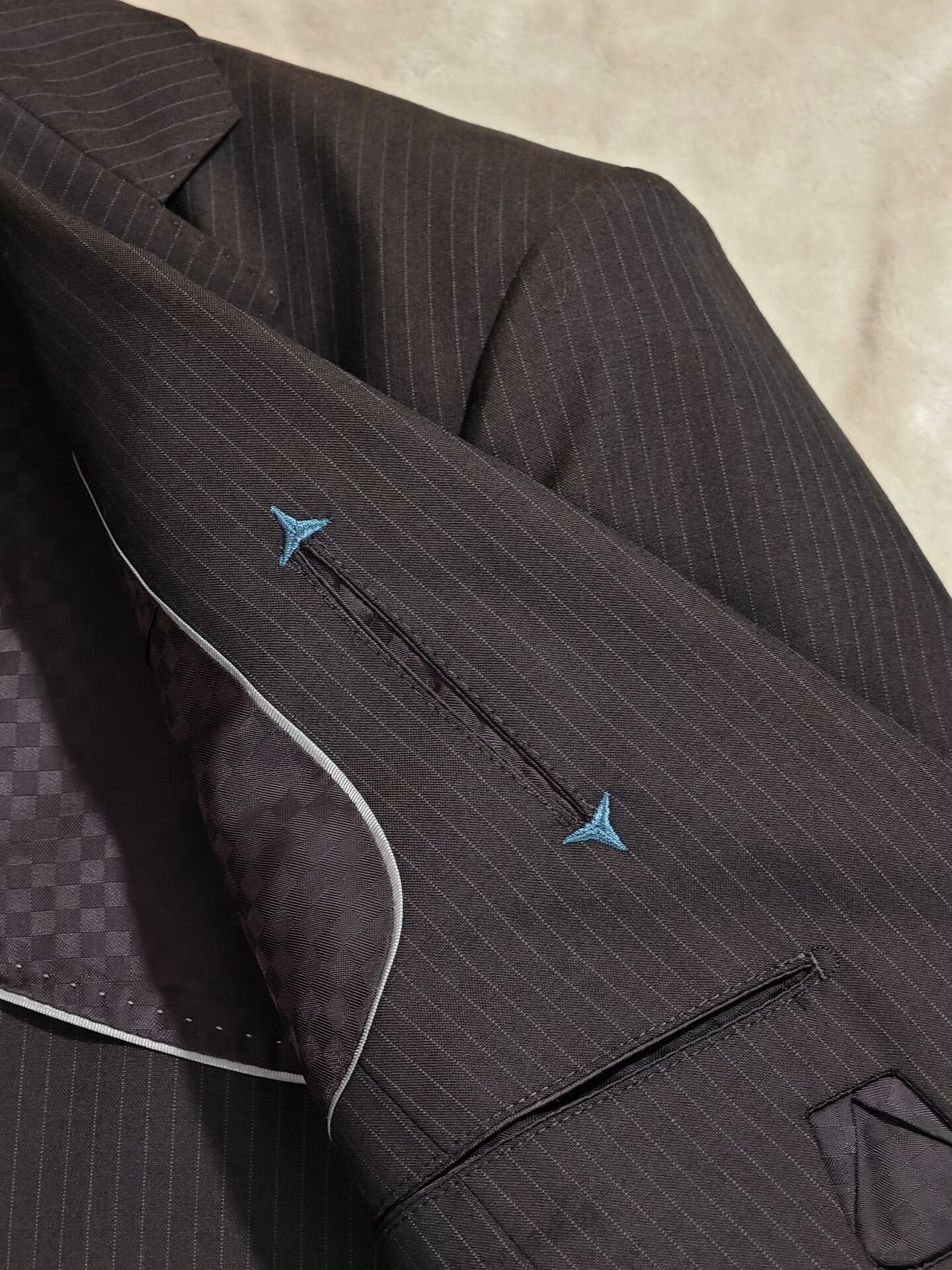 Colombo Italian Colombo Wool Half-Lined Suit Size US S / EU 44-46 / 1 - 7 Thumbnail