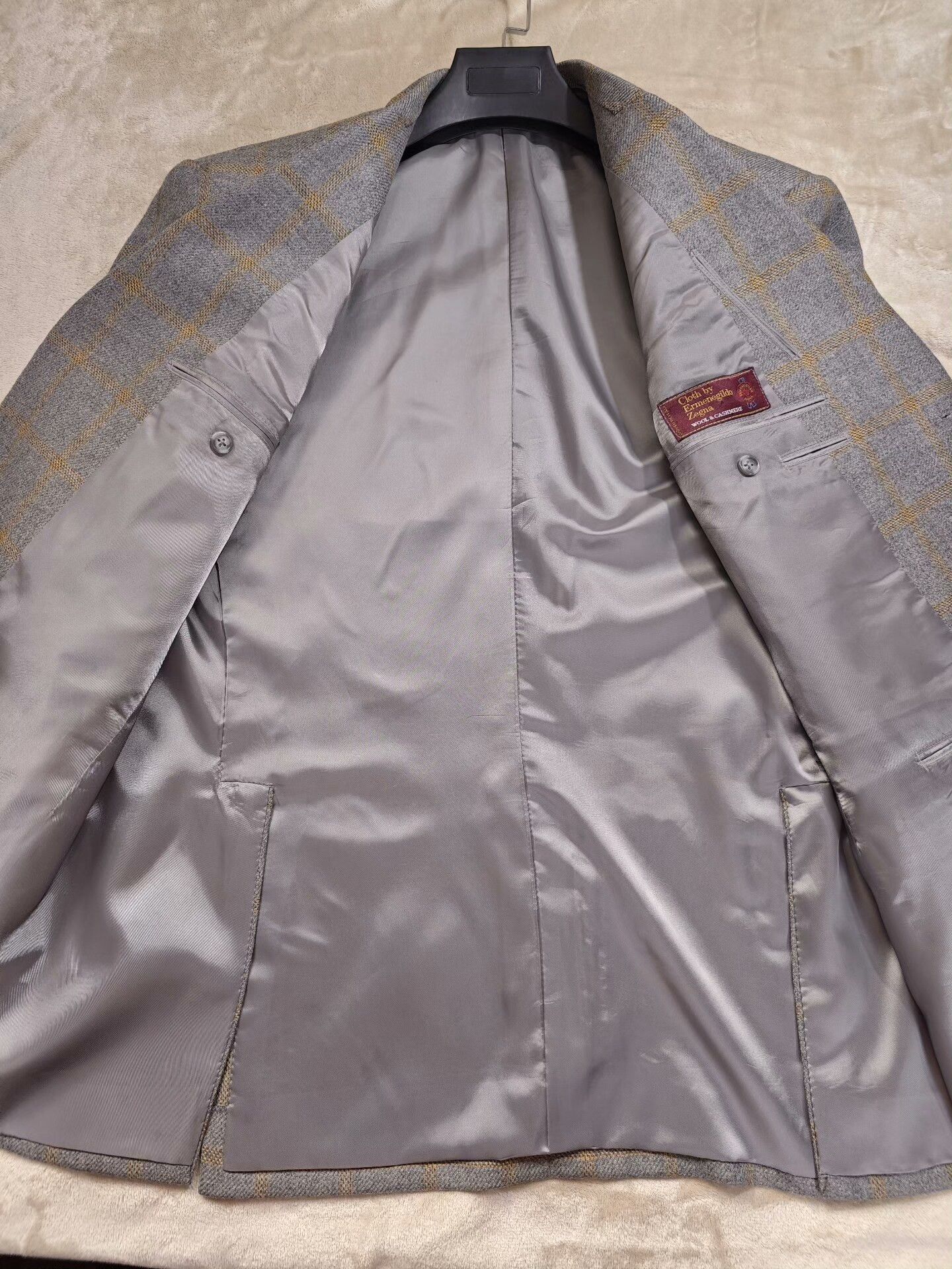 Ermenegildo Zegna Italian Zegna Wool Cashmere Suit Size US XXL / EU 58 / 5 - 6 Thumbnail