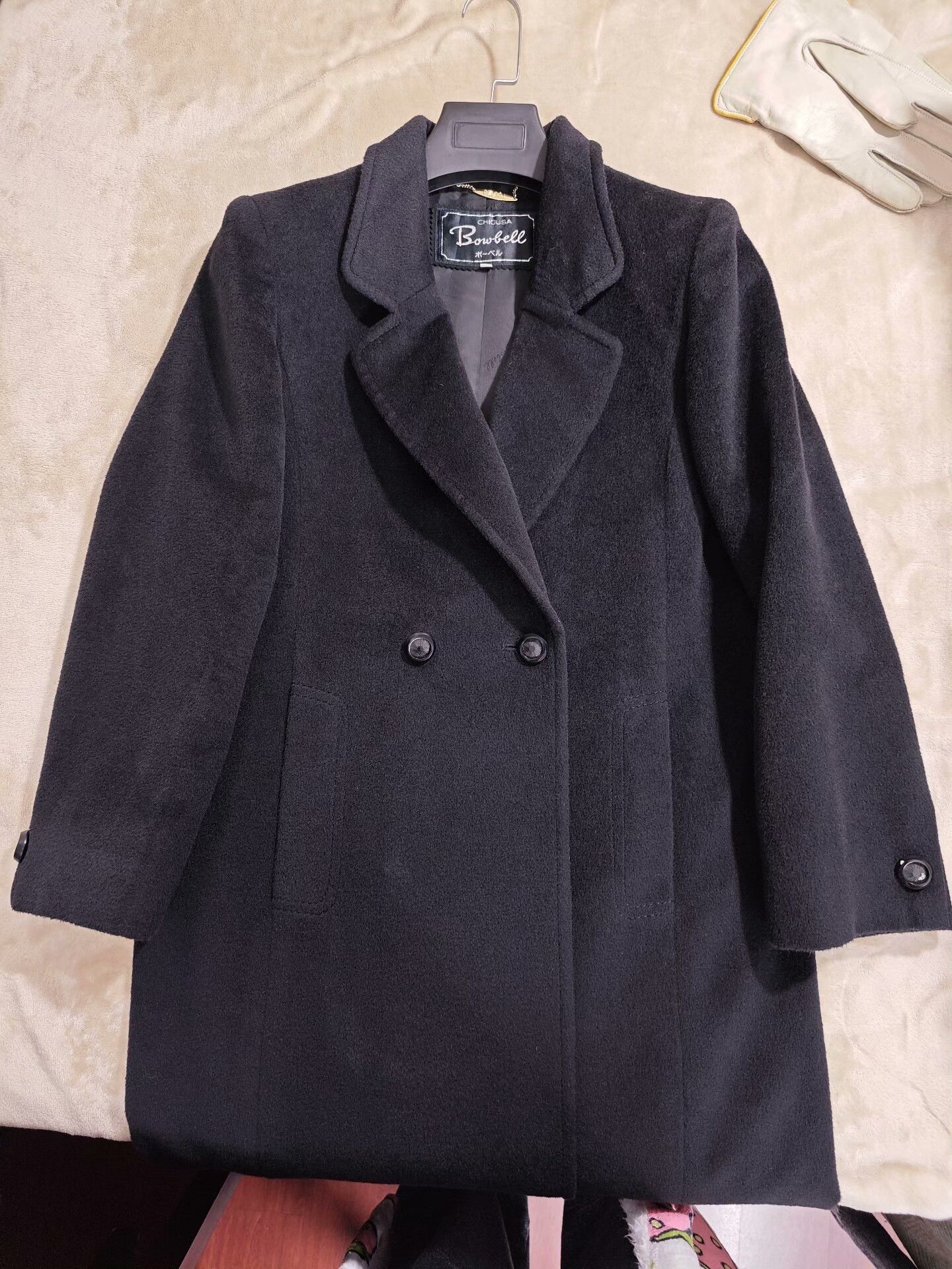 PIACENZA 1833 Italian Wool Bowbell Coat for Women Size L / US 10 / IT 46 - 6 Thumbnail
