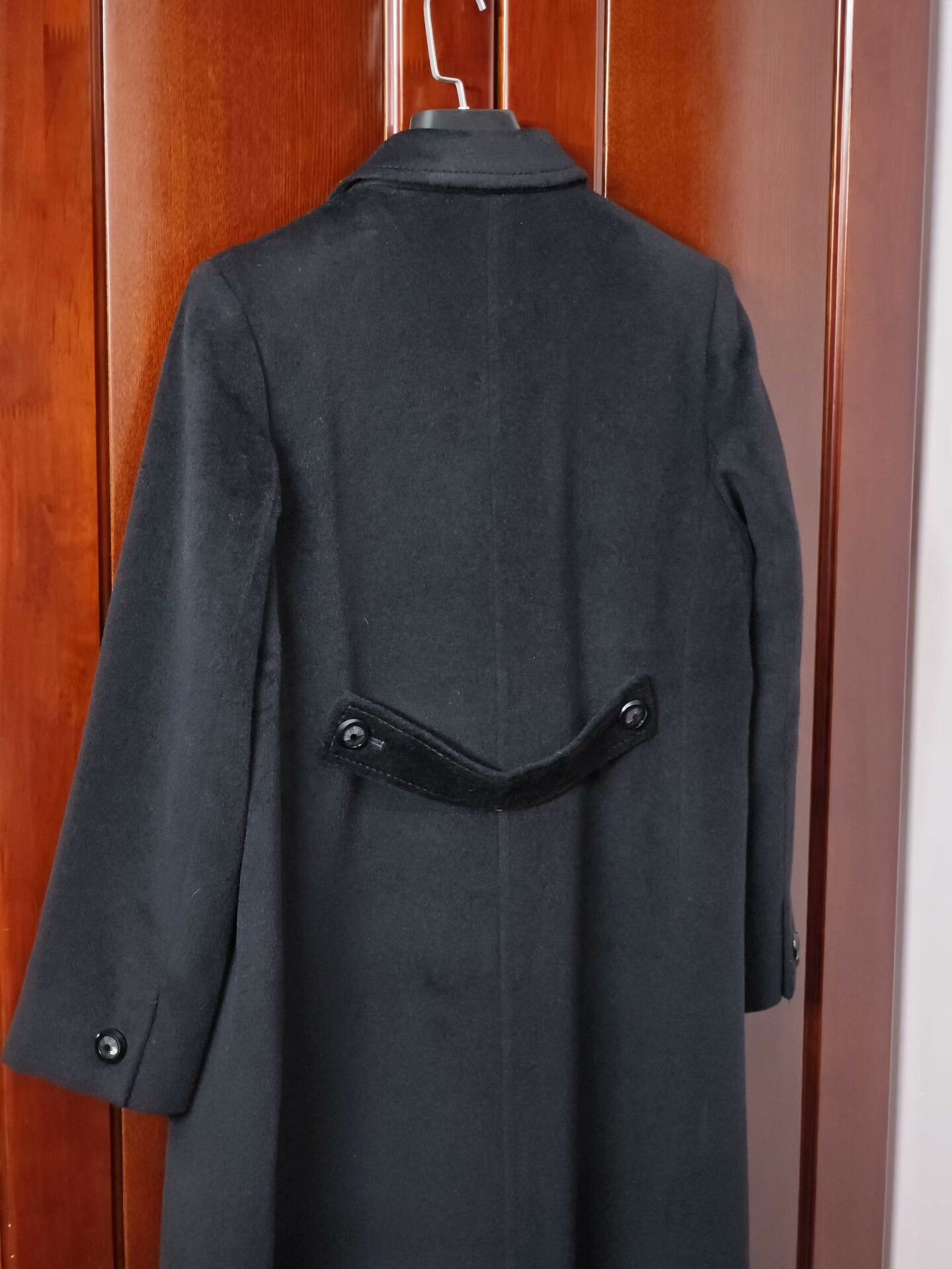 PIACENZA 1833 Italian Wool Bowbell Coat for Women Size L / US 10 / IT 46 - 2 Thumbnail