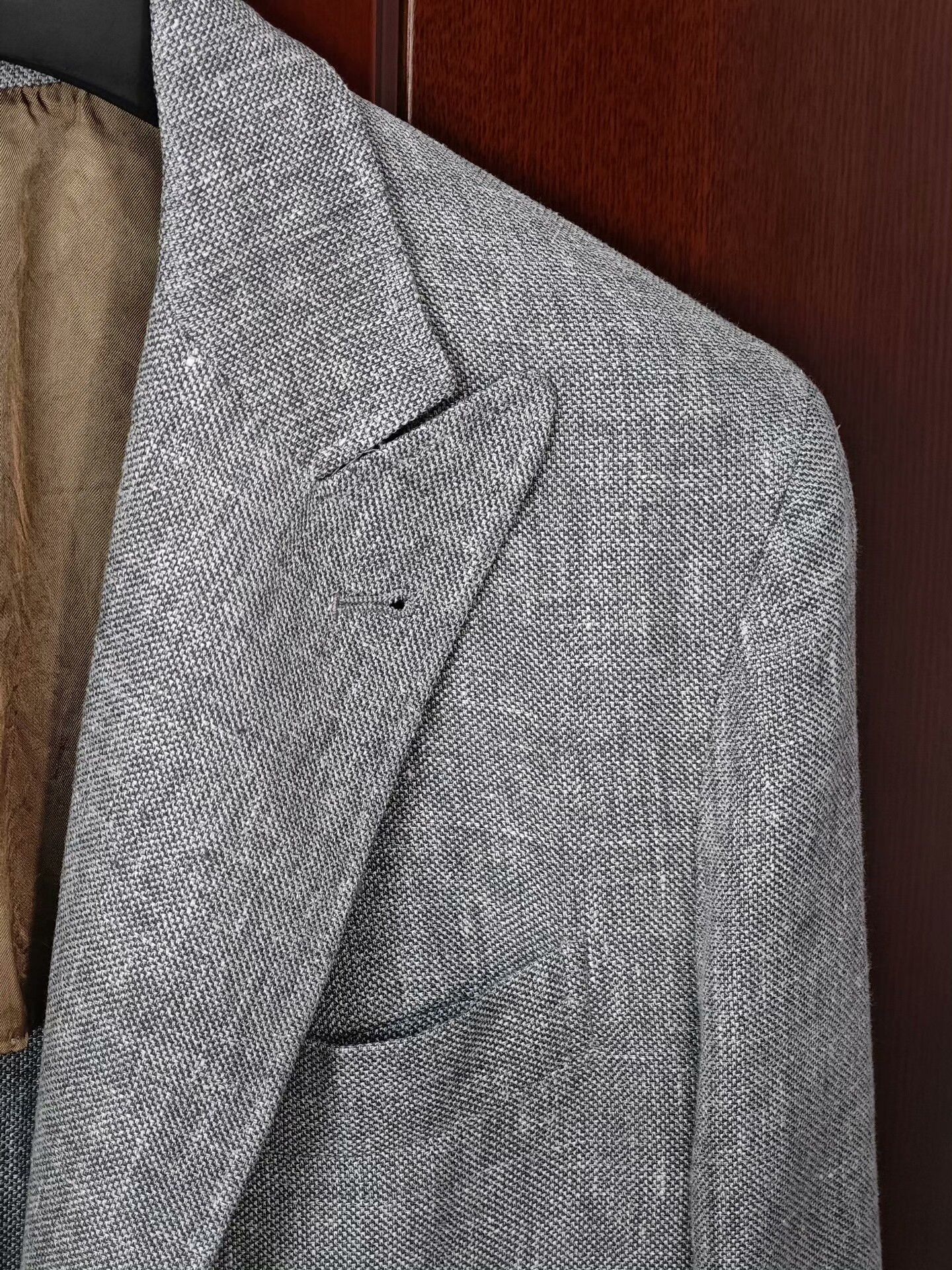 Brunello Cucinelli Brunello Cucinelli Lightweight Gray Blazer Size US S / EU 44-46 / 1 - 2 Thumbnail