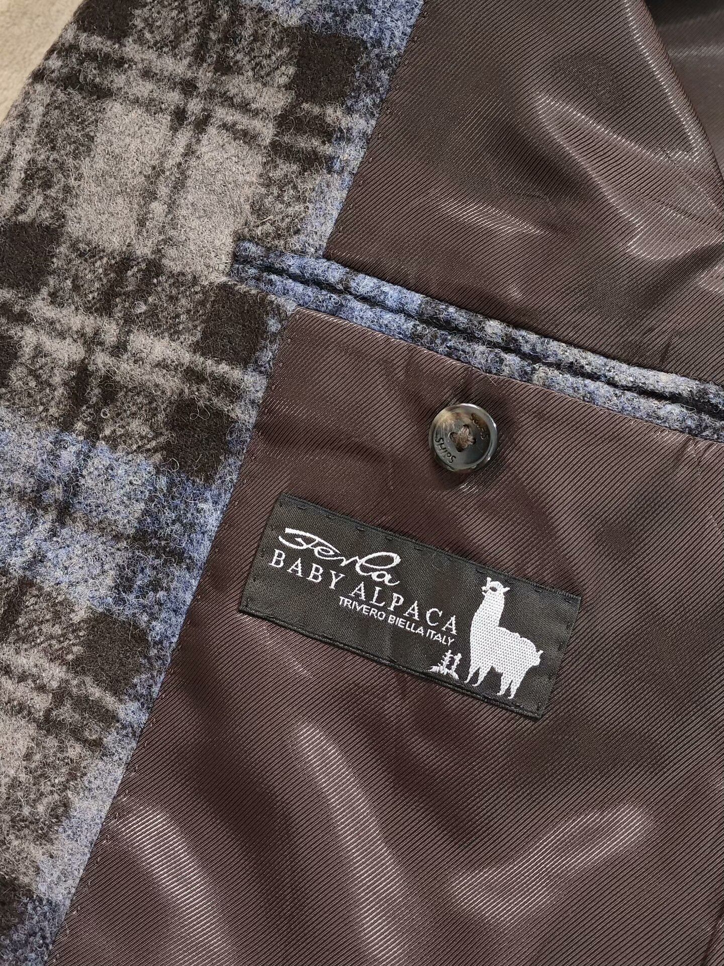 Ferre Italian Alpaca Wool Custom Suit Size US S / EU 44-46 / 1 - 7 Thumbnail