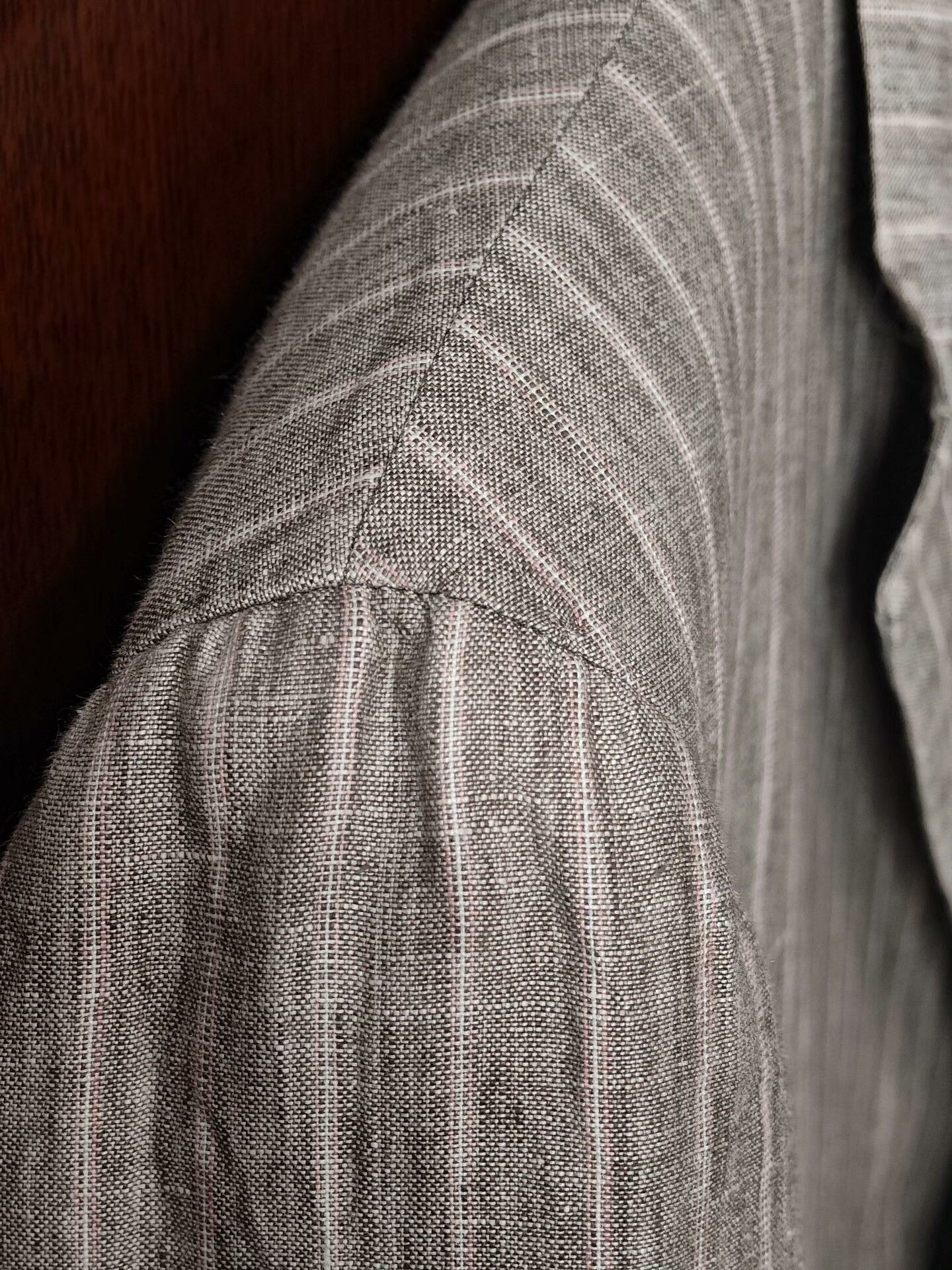 Zanieri Custom Italian Linen Blend Suit Jacket Size US L / EU 52-54 / 3 - 3 Thumbnail