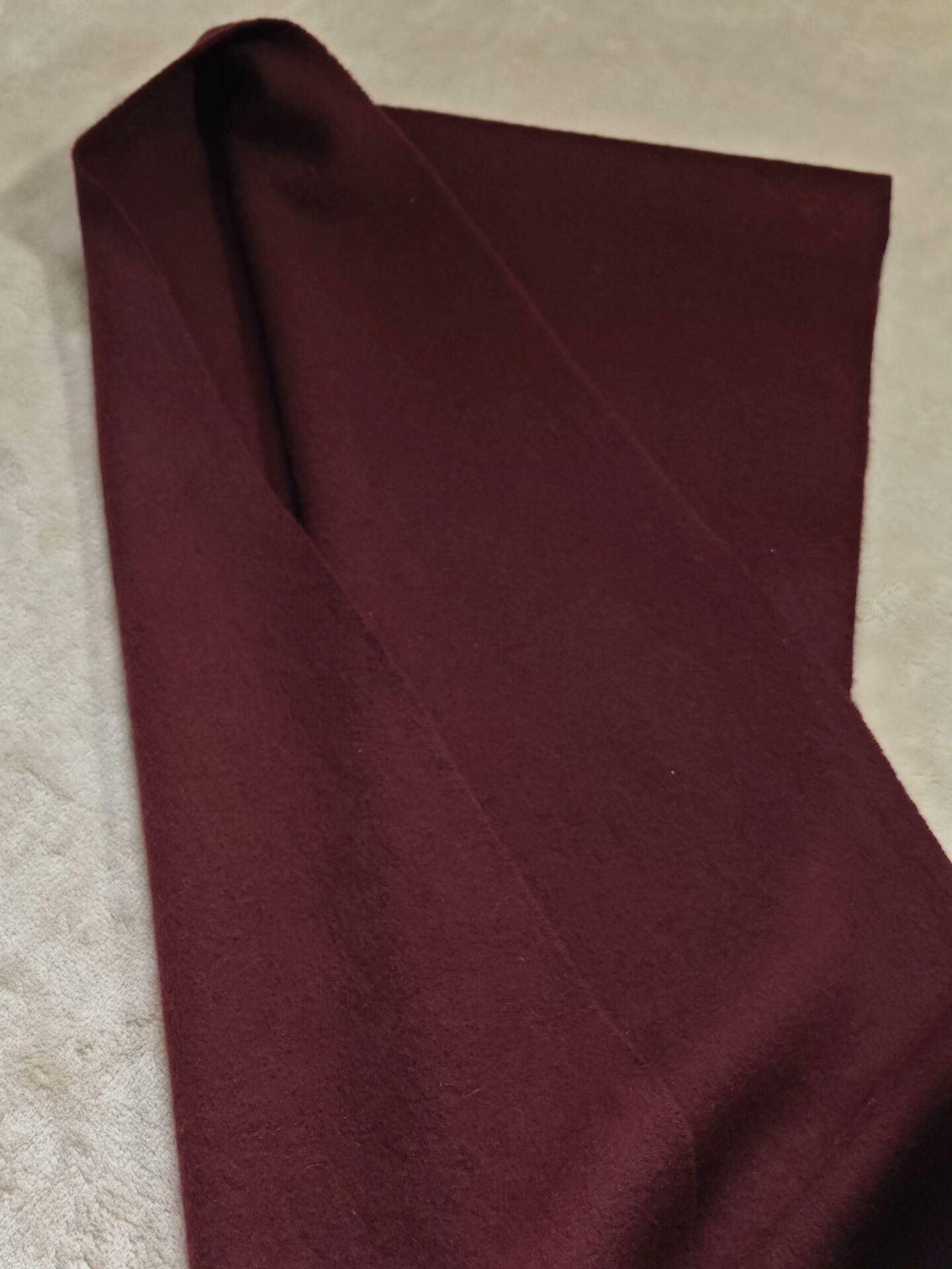 Loro Piana Loro Piana Cashmere Scarf in Burgundy Size ONE SIZE - 6 Thumbnail