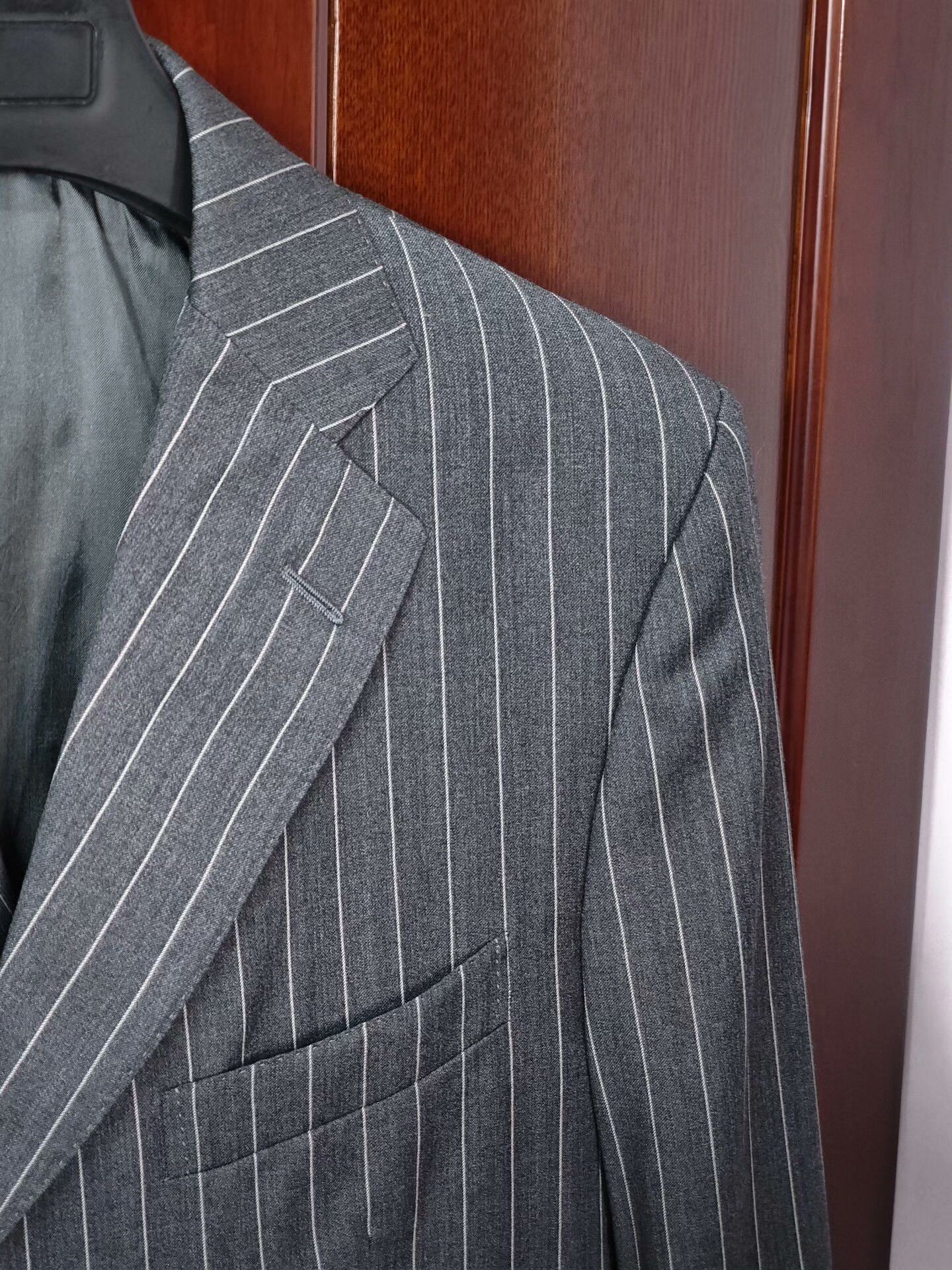 Alfred Dunhill Dunhill Italian Wool Suit Jacket Size US M / EU 48-50 / 2 - 2 Thumbnail
