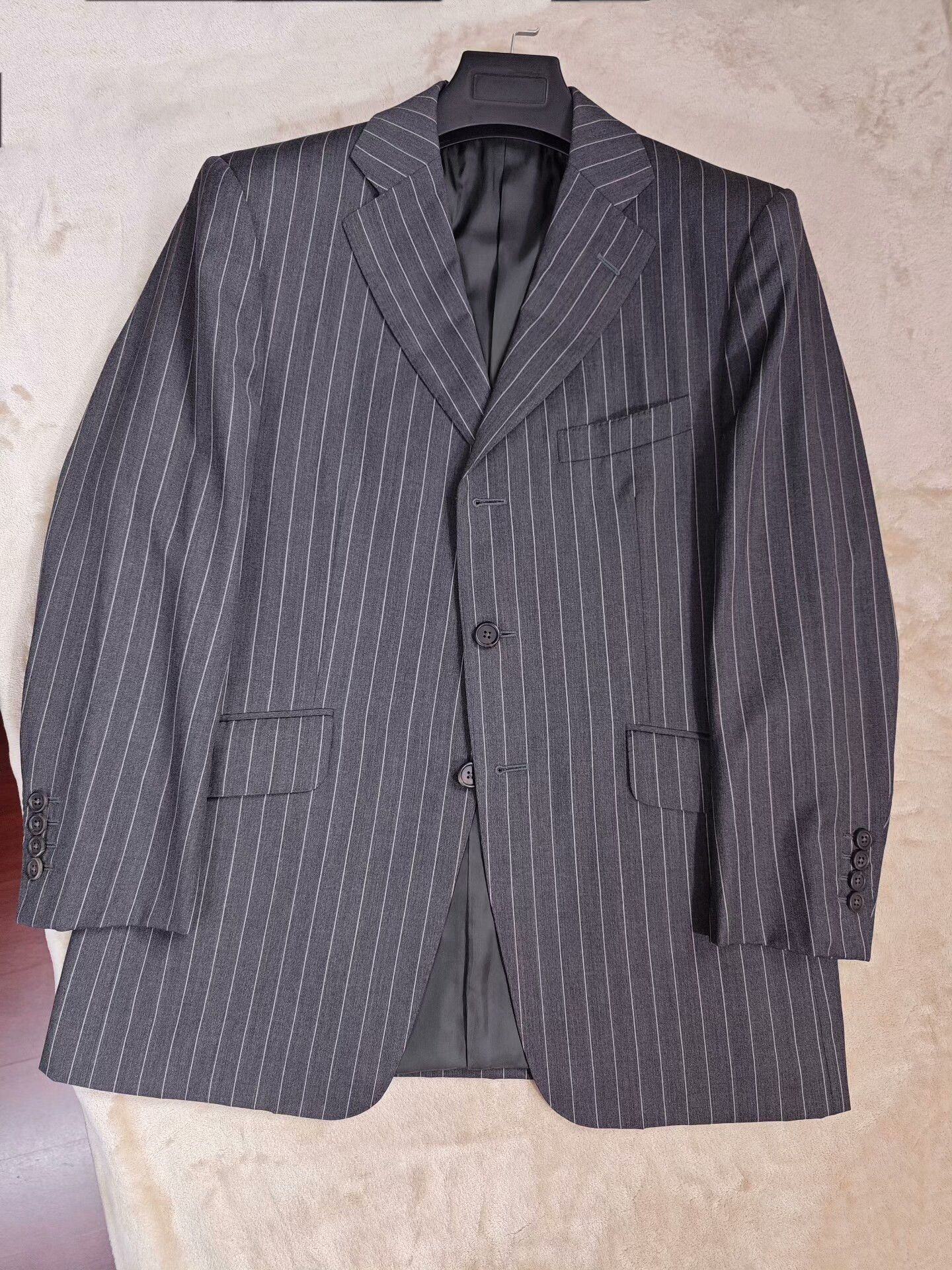 Alfred Dunhill Dunhill Italian Wool Suit Jacket Size US M / EU 48-50 / 2 - 5 Thumbnail